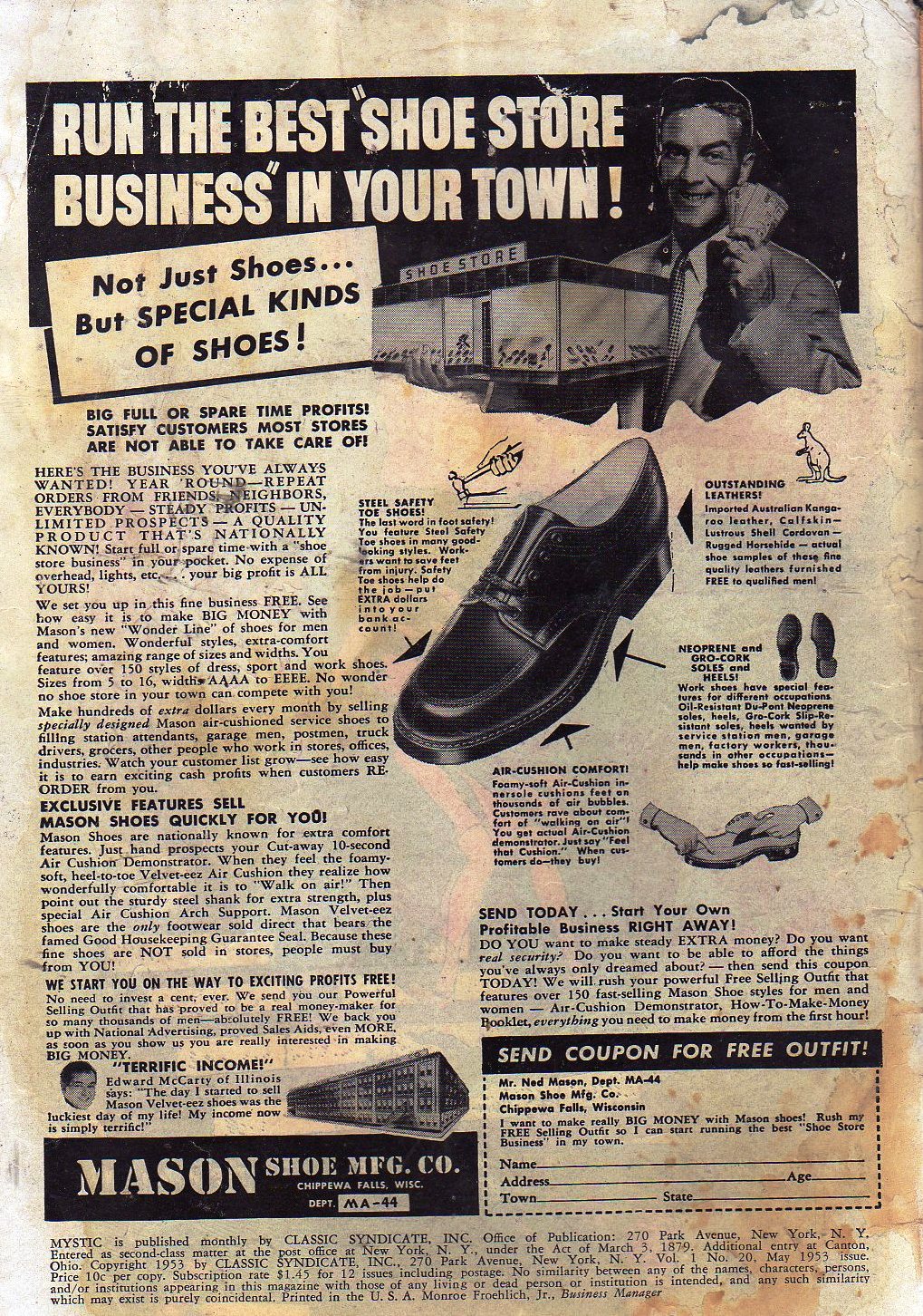 Read online Mystic (1951) comic -  Issue #20 - 3