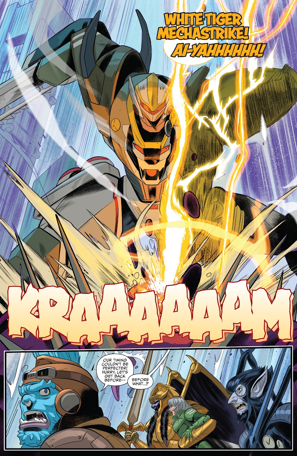 Saban's Go Go Power Rangers issue 31 - Page 12