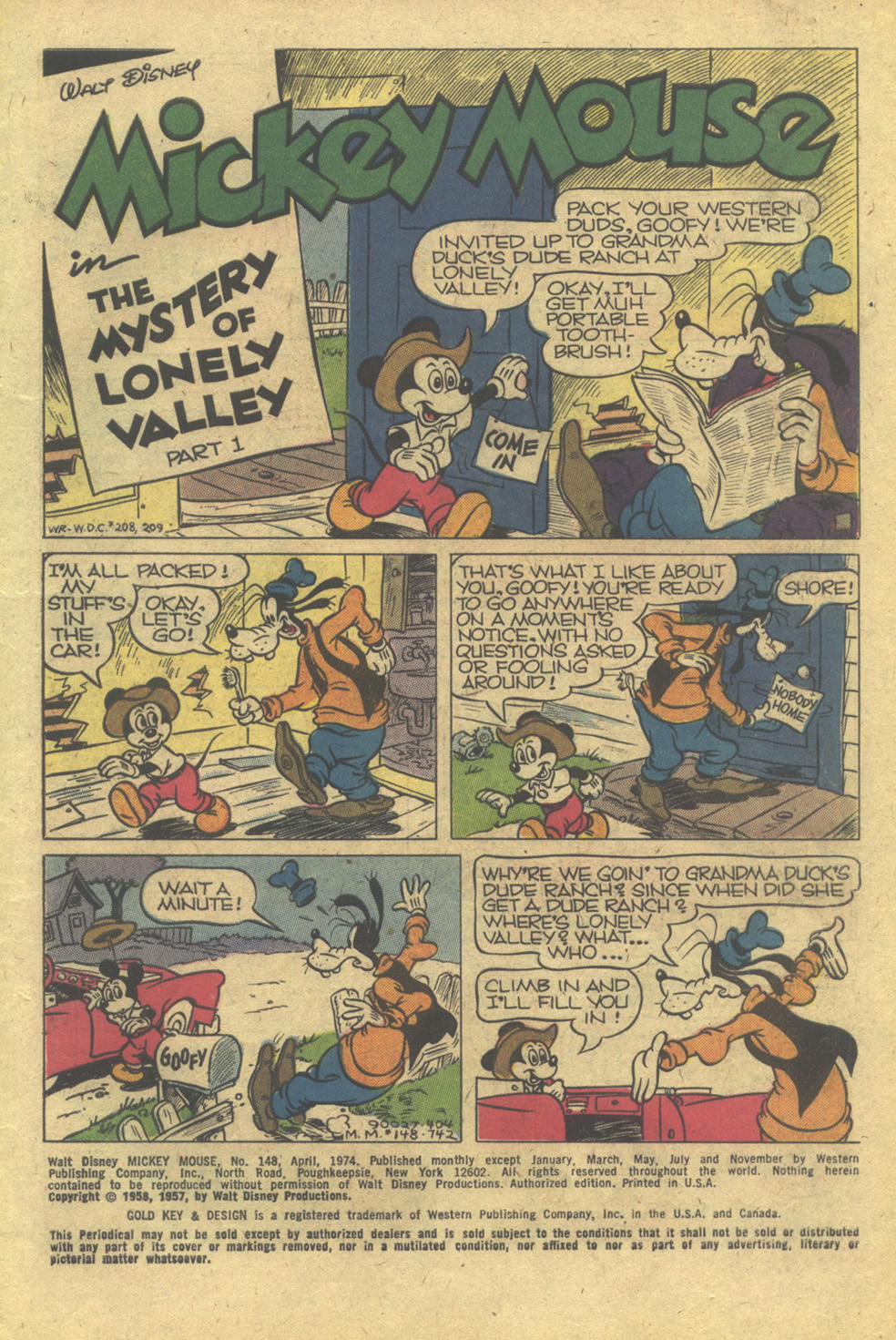 Read online Walt Disney's Mickey Mouse comic -  Issue #148 - 3
