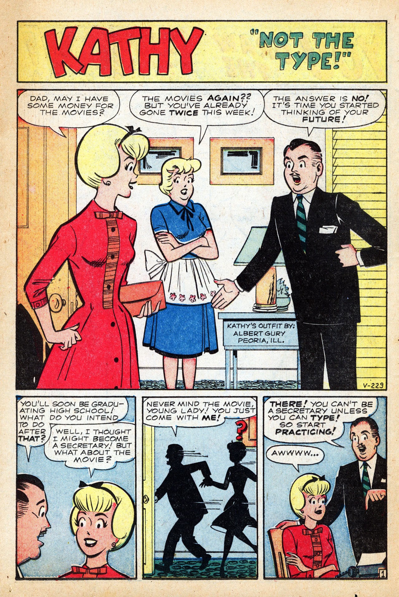 Read online Kathy (1959) comic -  Issue #12 - 22