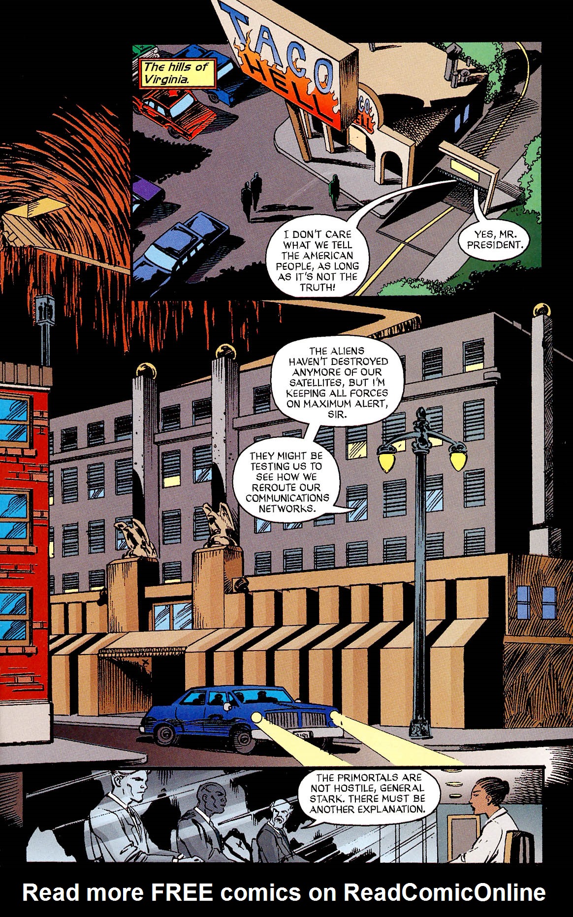 Read online Leonard Nimoy's Primortals (1996) comic -  Issue #5 - 7