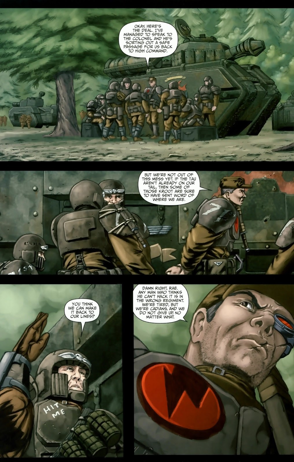 Warhammer 40,000: Fire & Honour issue 3 - Page 14