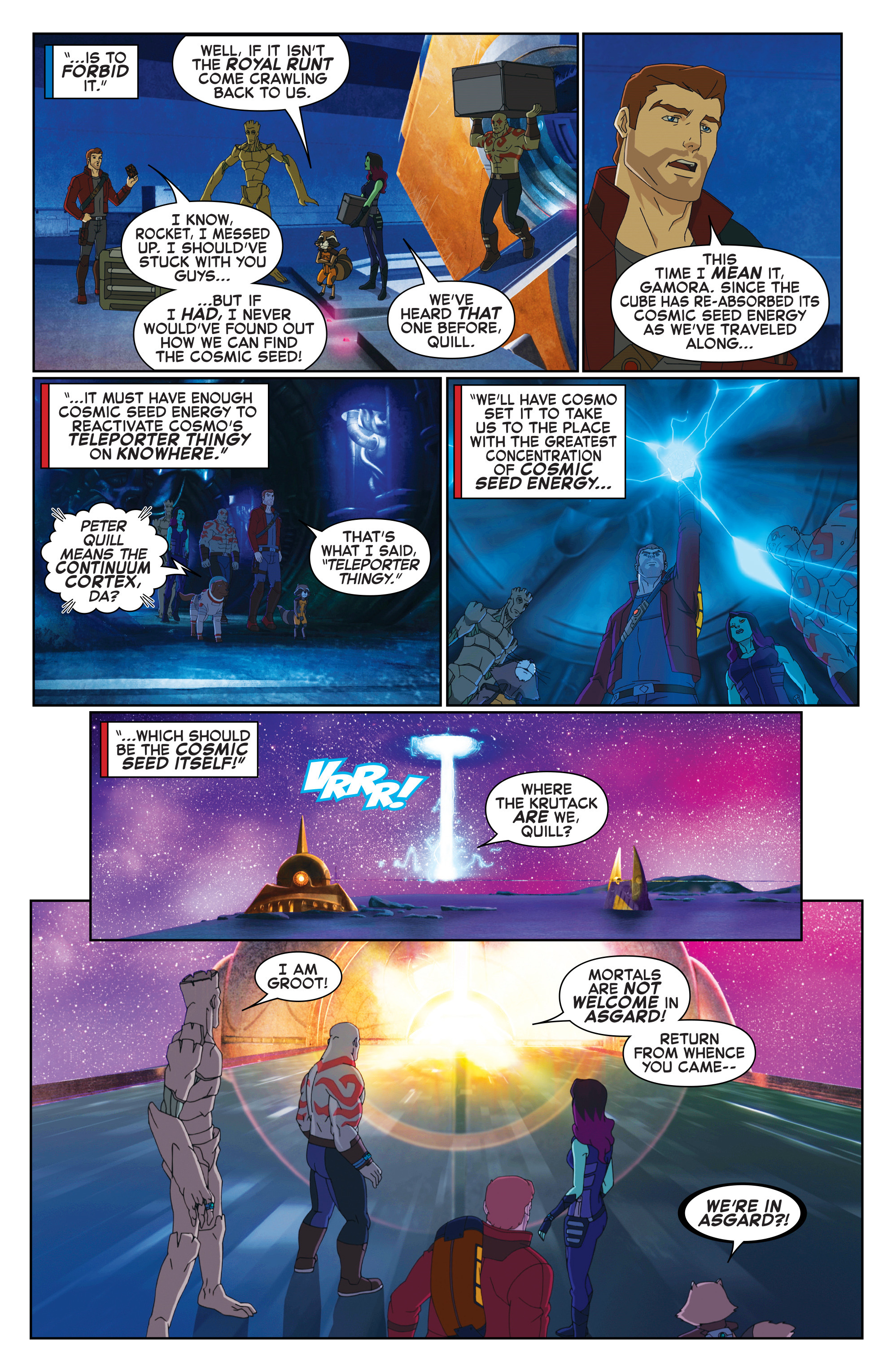 Read online Marvel Universe Guardians of the Galaxy [II] comic -  Issue #17 - 11