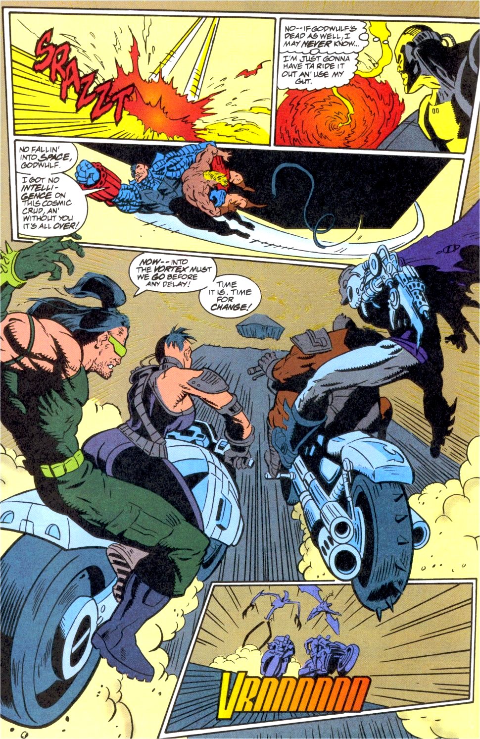 Read online Deathlok (1991) comic -  Issue #33 - 17