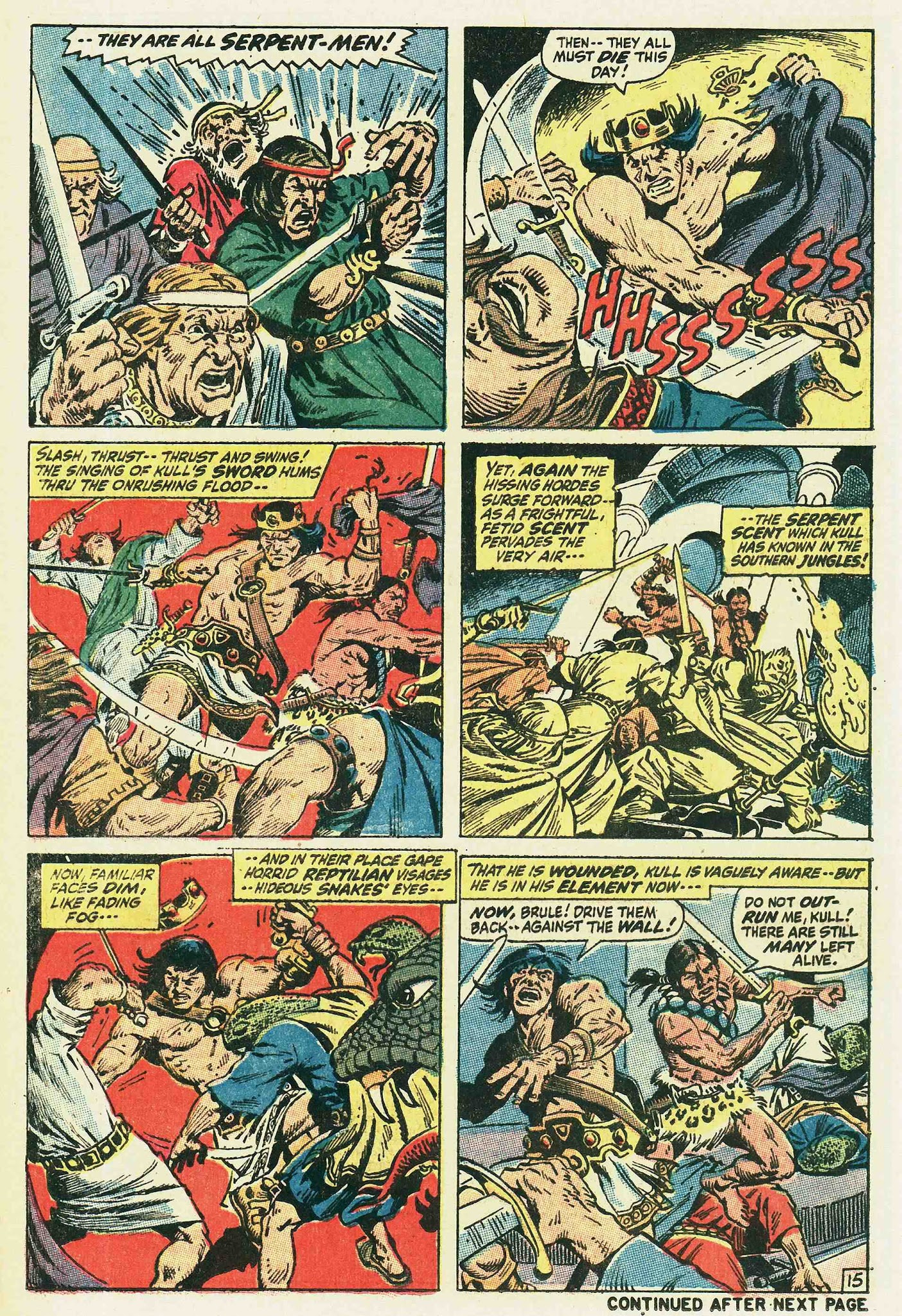 Read online Kull, the Conqueror (1971) comic -  Issue #2 - 16