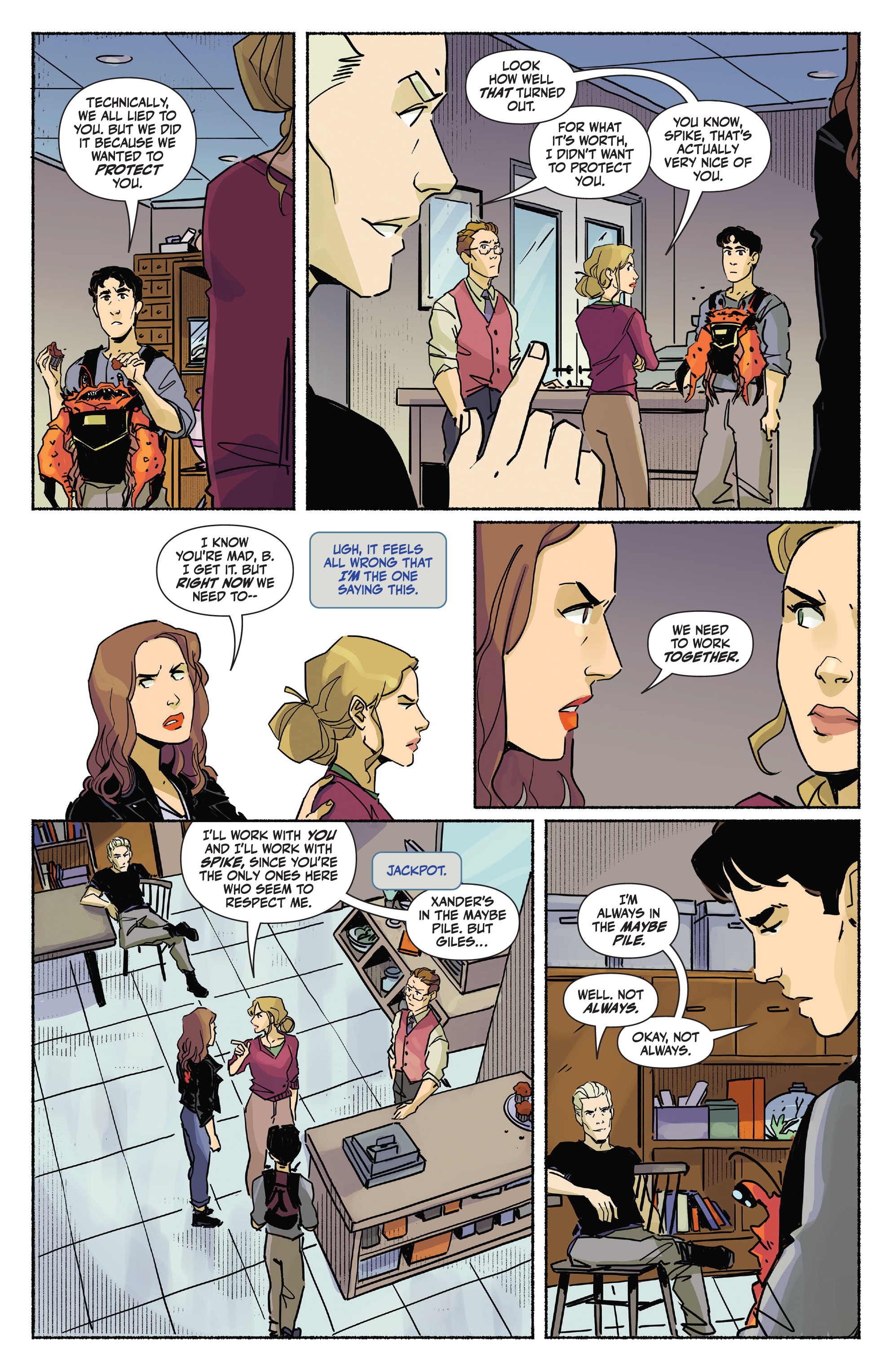 Read online The Vampire Slayer comic -  Issue #11 - 19
