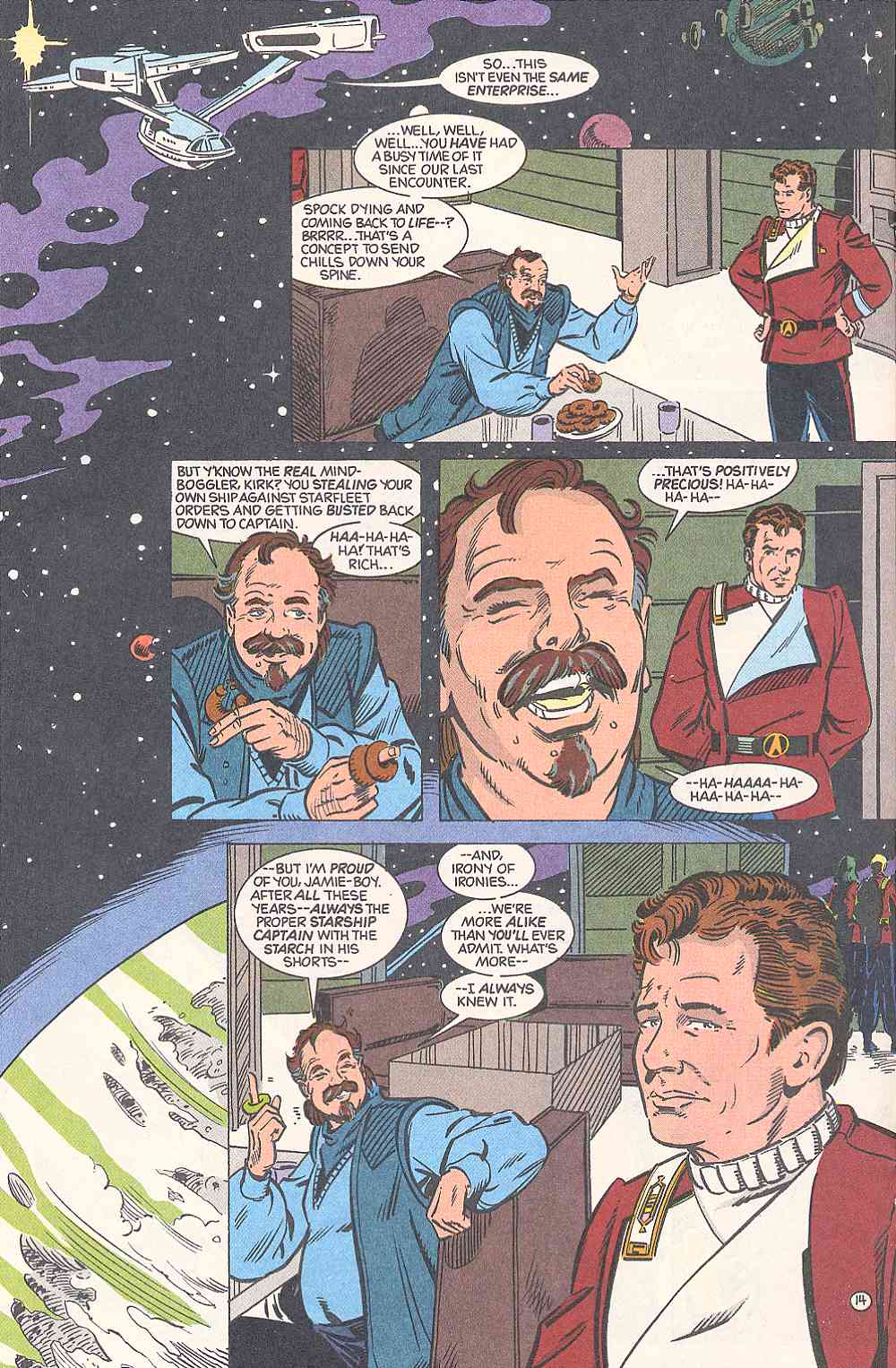 Read online Star Trek (1989) comic -  Issue #23 - 14