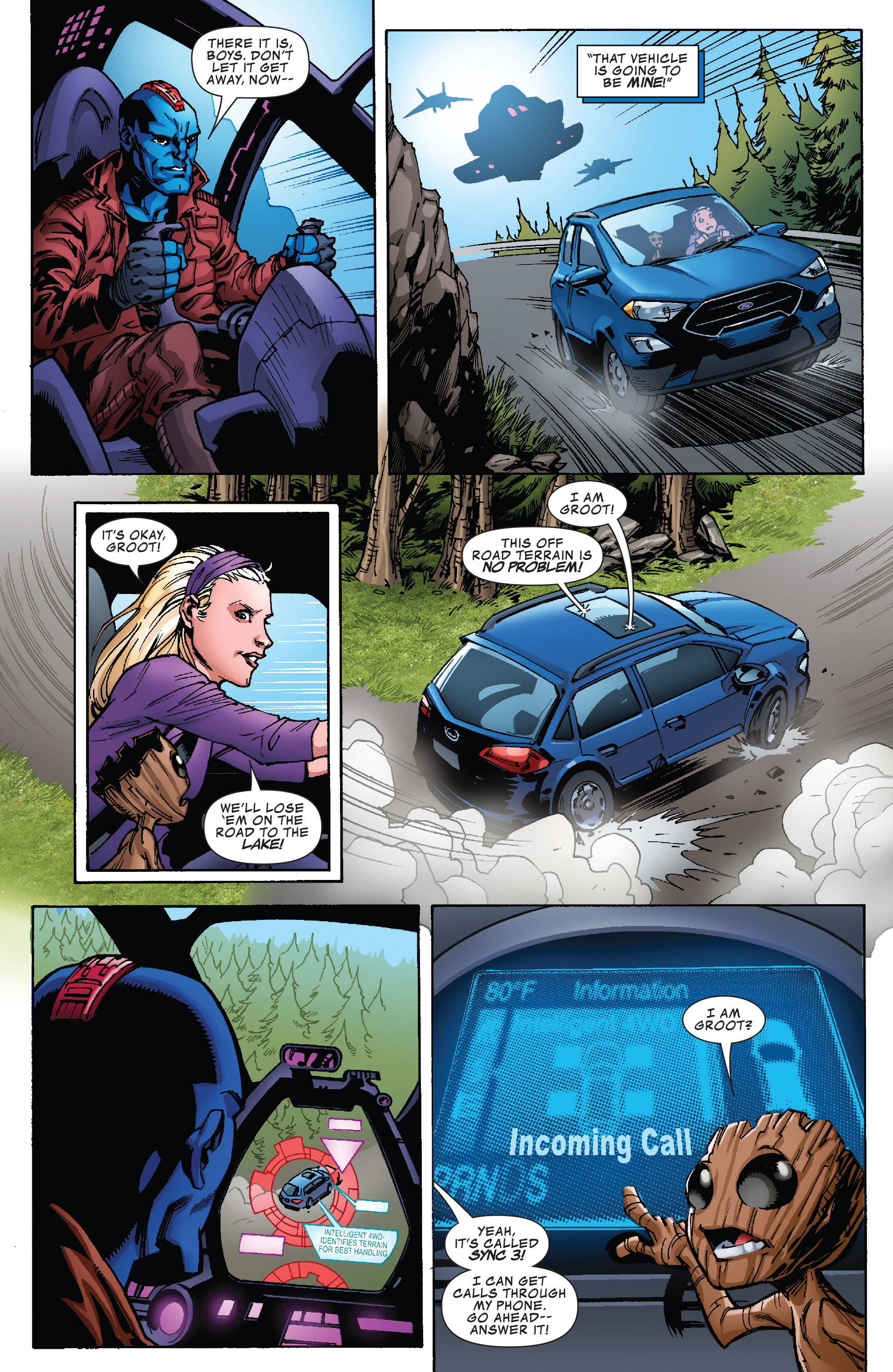 Read online Guardians of the Galaxy: EcoSport Adventure comic -  Issue # Full - 4