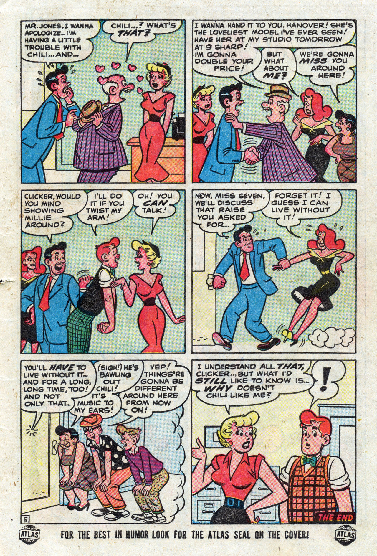 Read online Millie the Model comic -  Issue #43 - 7