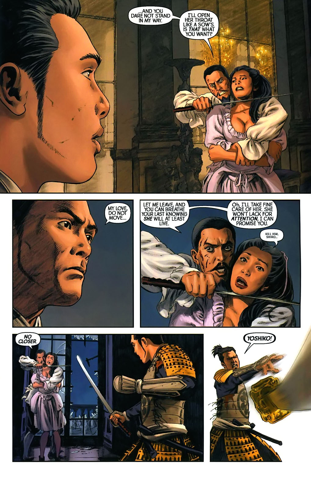 Read online Samurai: Heaven and Earth comic -  Issue #5 - 21