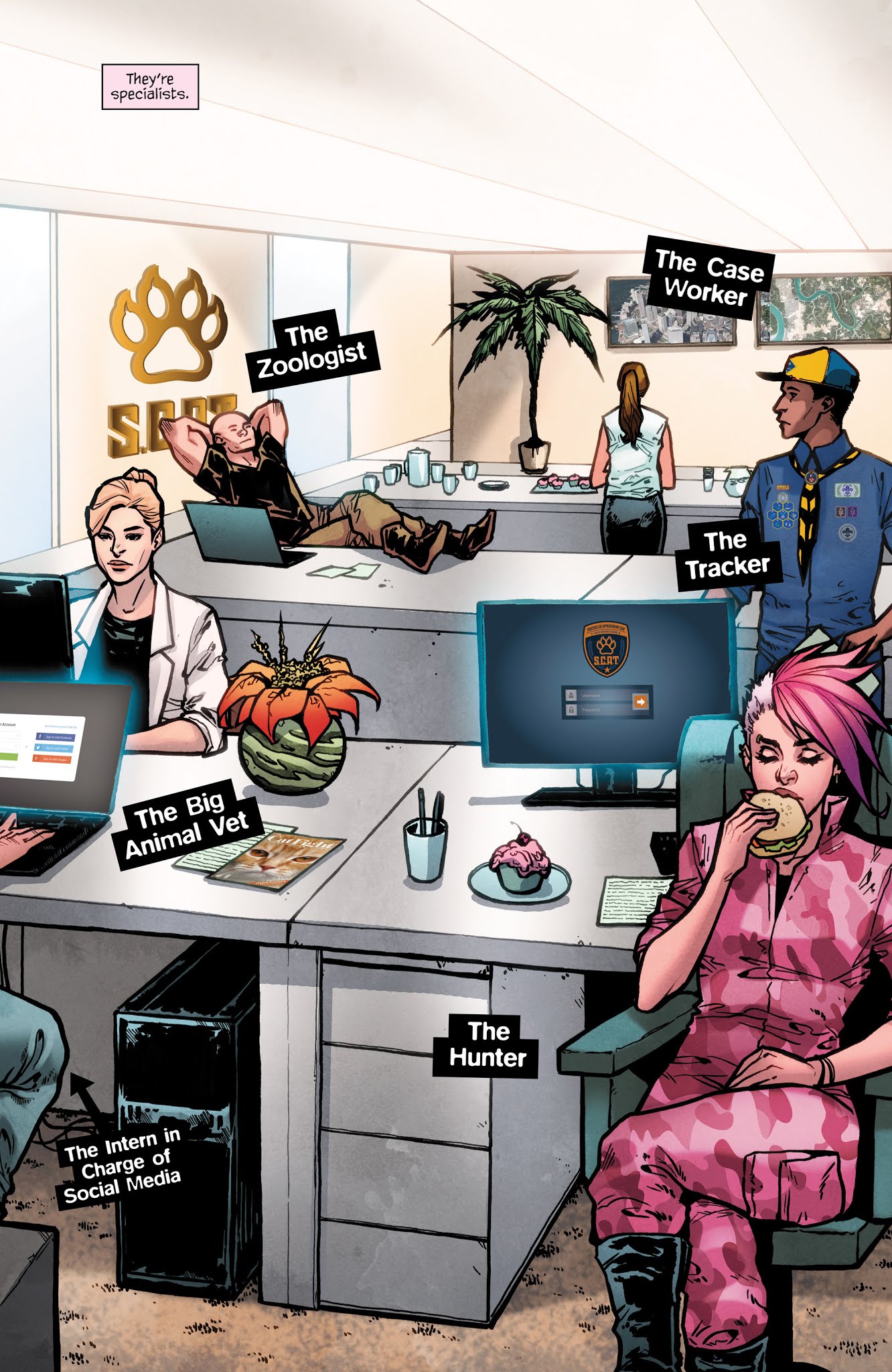 Read online Man-Eaters comic -  Issue #1 - 10