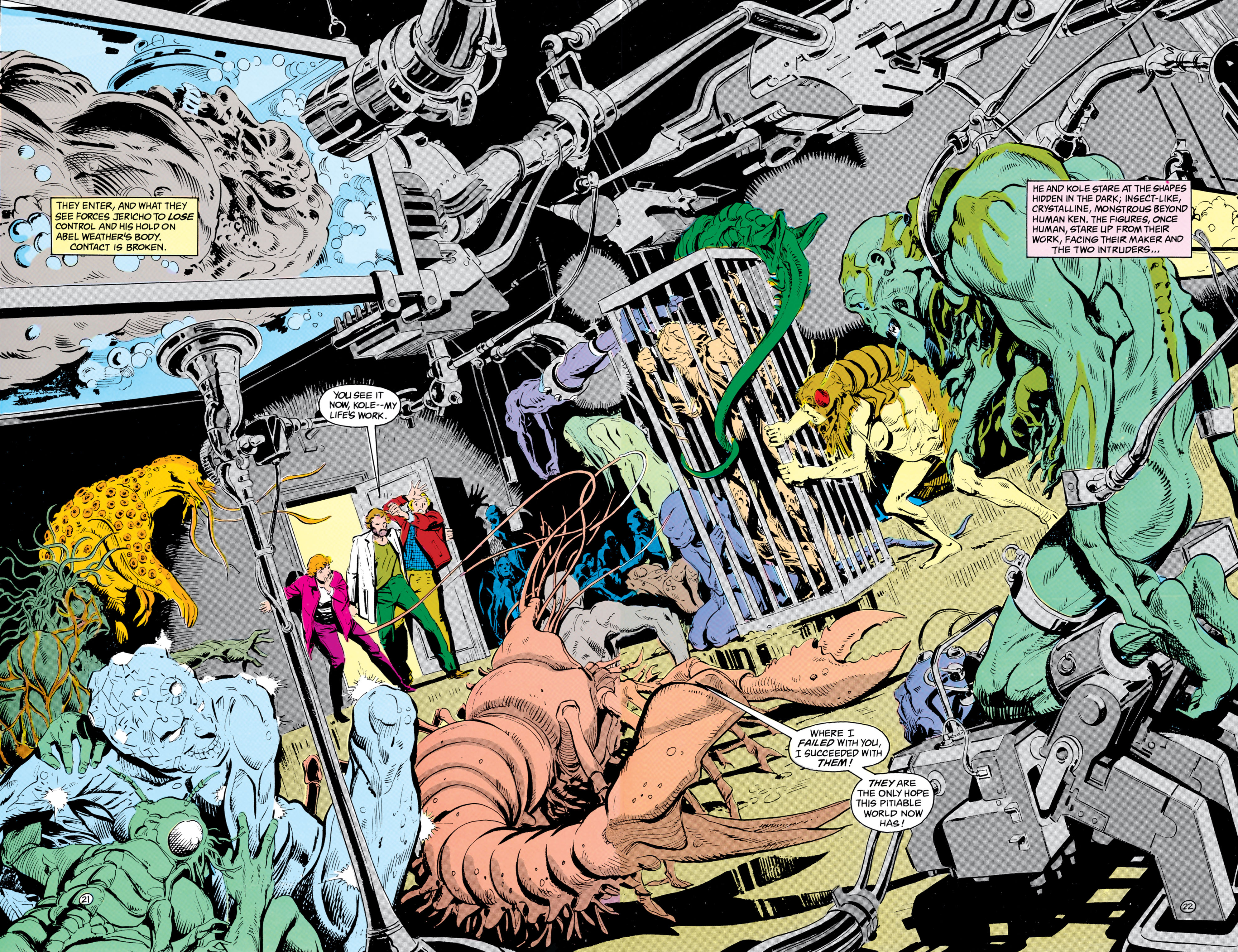 Read online The New Teen Titans (1984) comic -  Issue #10 - 22
