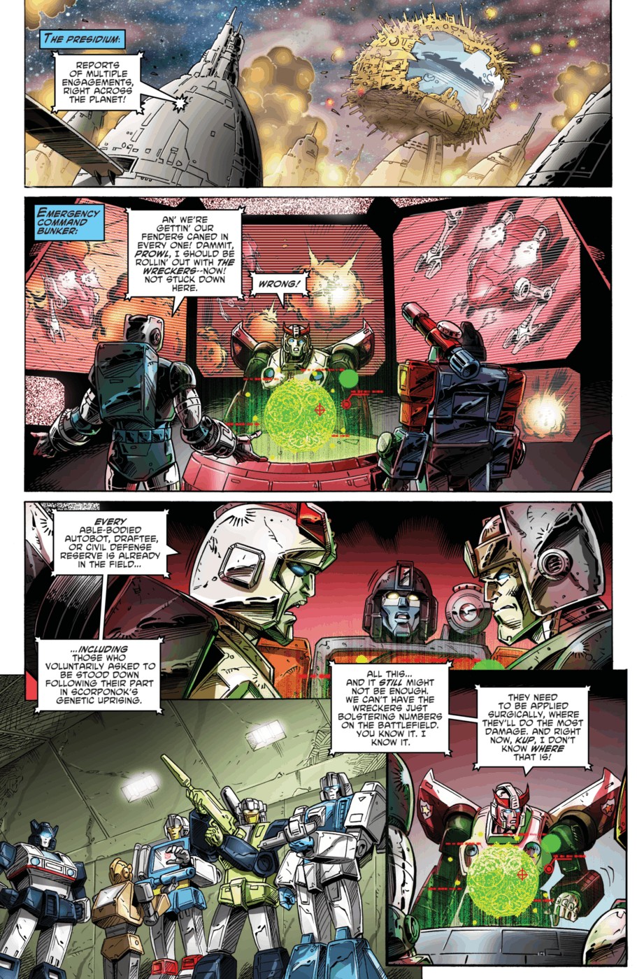 Read online The Transformers: Regeneration One comic -  Issue #94 - 15