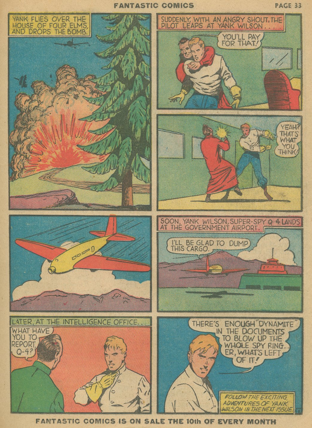 Read online Fantastic Comics comic -  Issue #8 - 35