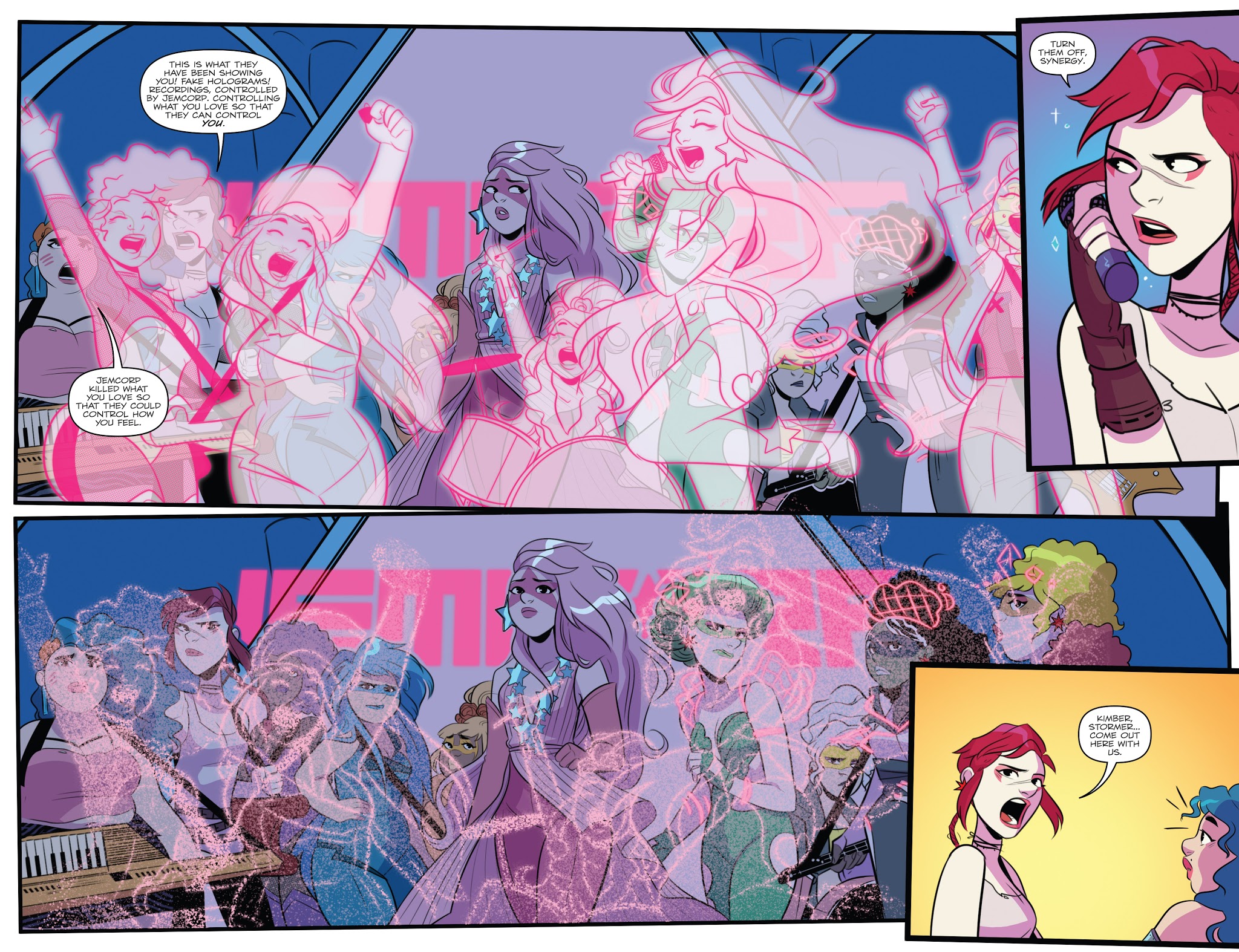 Read online Jem and the Holograms: Infinite comic -  Issue #3 - 27