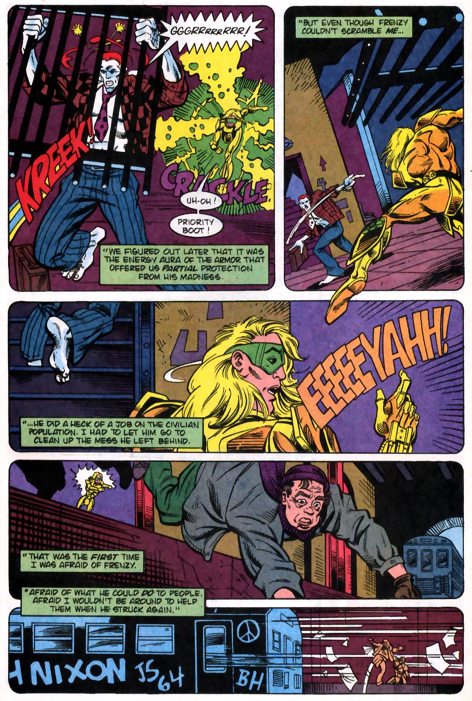 Read online The Web (1991) comic -  Issue #13 - 8