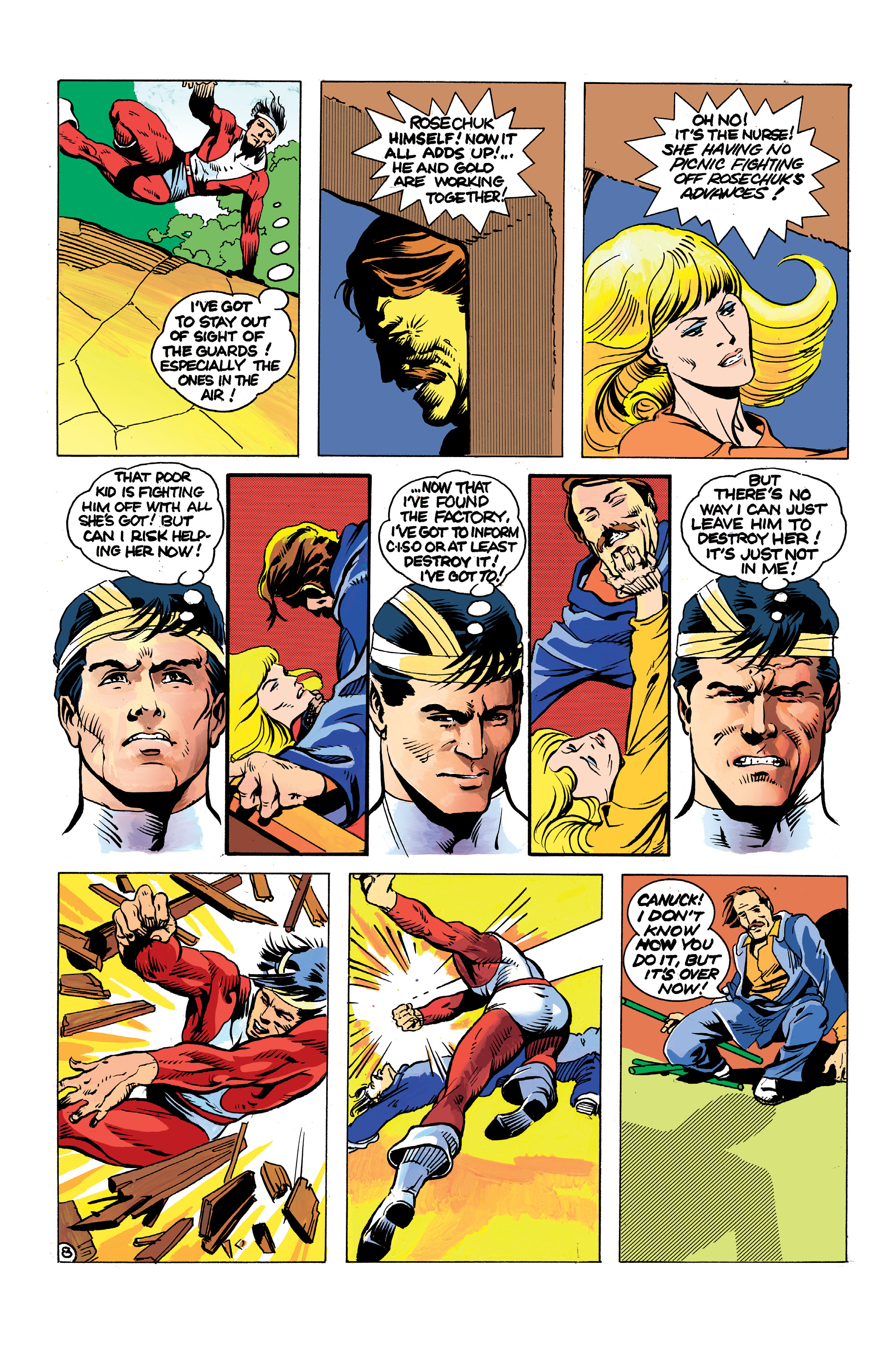 Read online Captain Canuck (1975) comic -  Issue #4 - 9