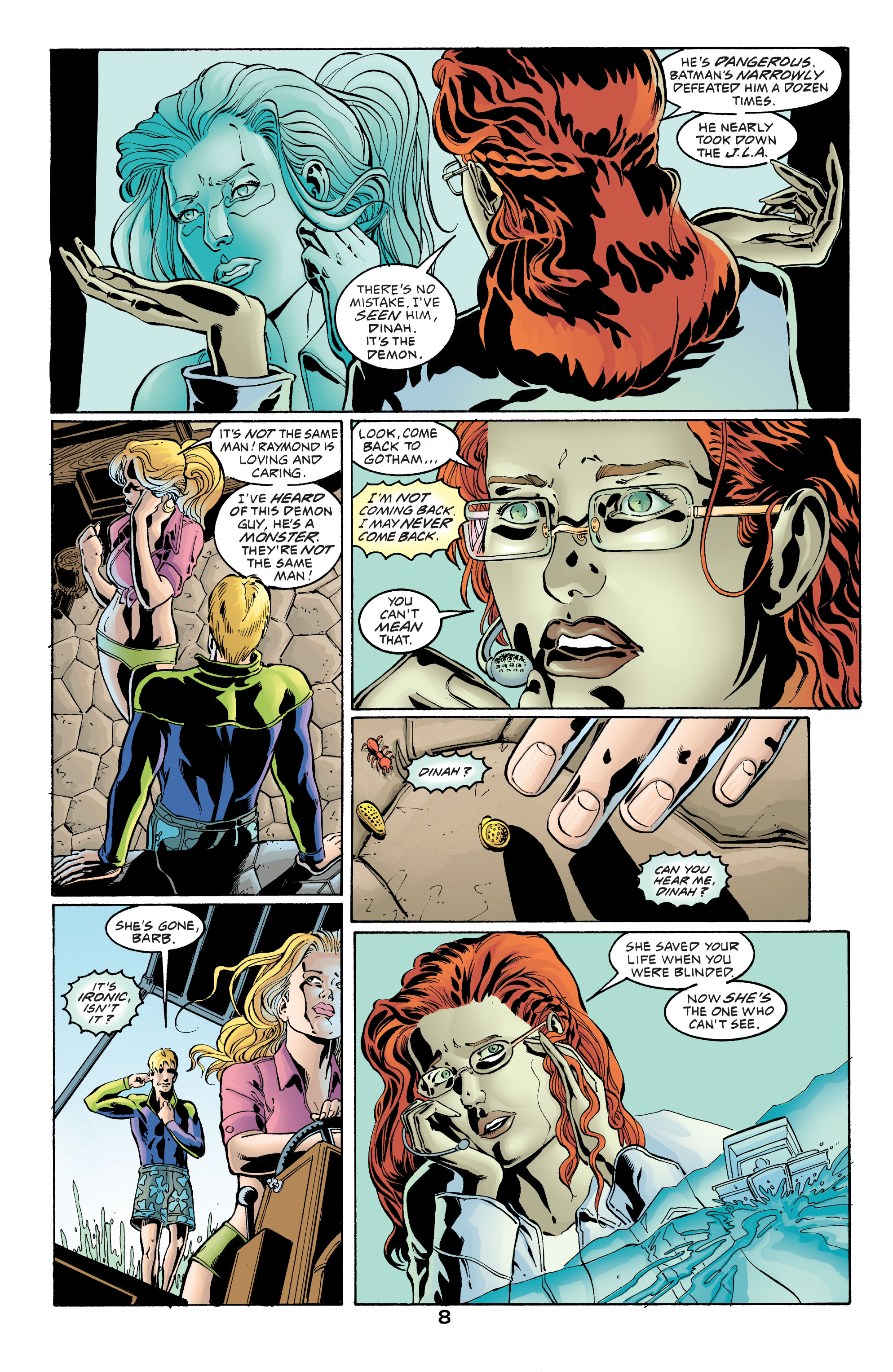 Read online Birds of Prey (1999) comic -  Issue #32 - 8