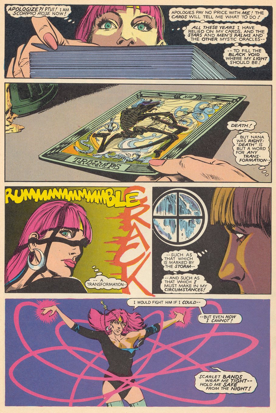 Read online Scorpio Rose comic -  Issue #1 - 16