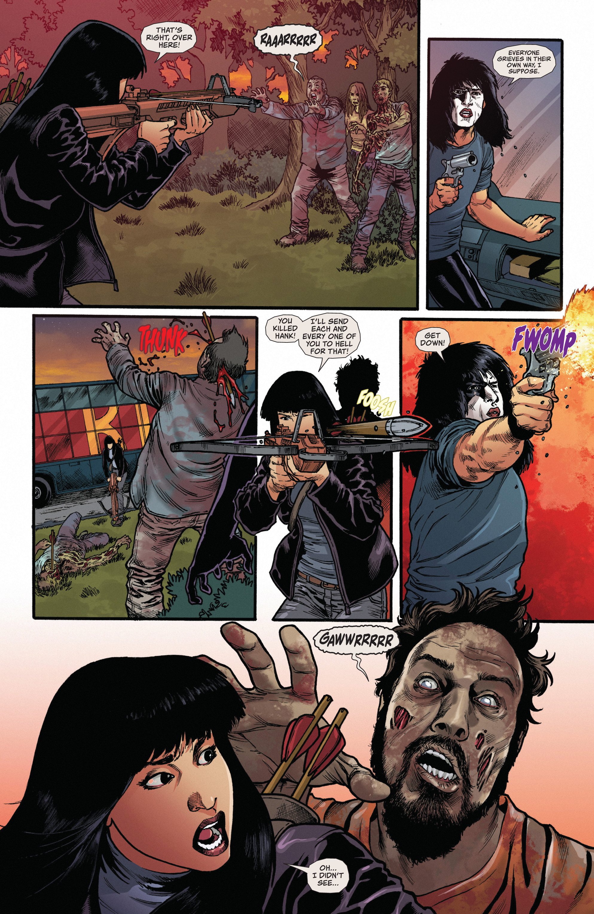 Read online Kiss: Zombies comic -  Issue #4 - 9