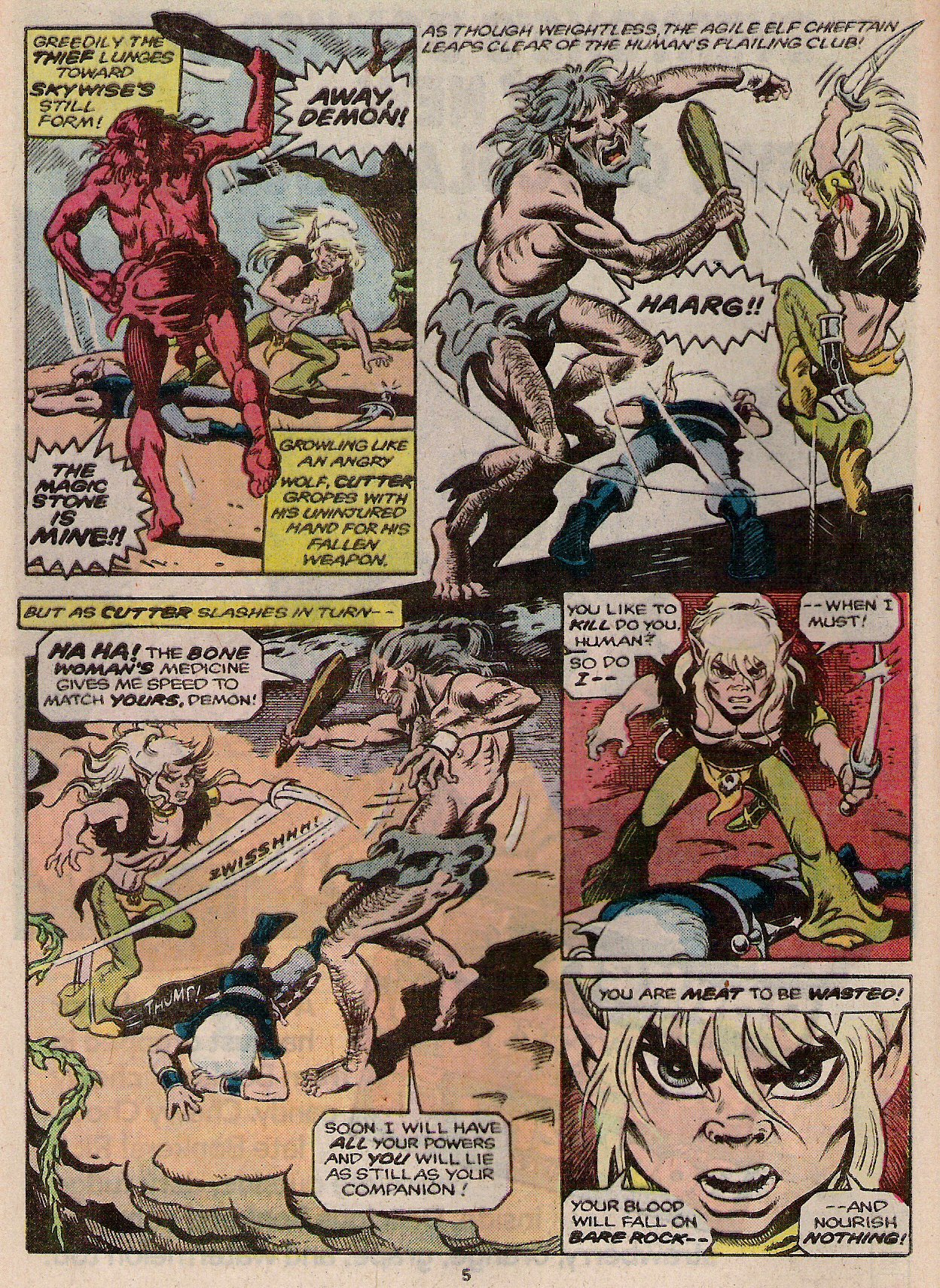 Read online ElfQuest comic -  Issue #15 - 6