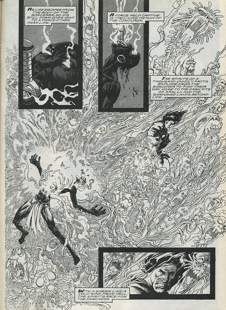 Read online The Savage Sword Of Conan comic -  Issue #176 - 55