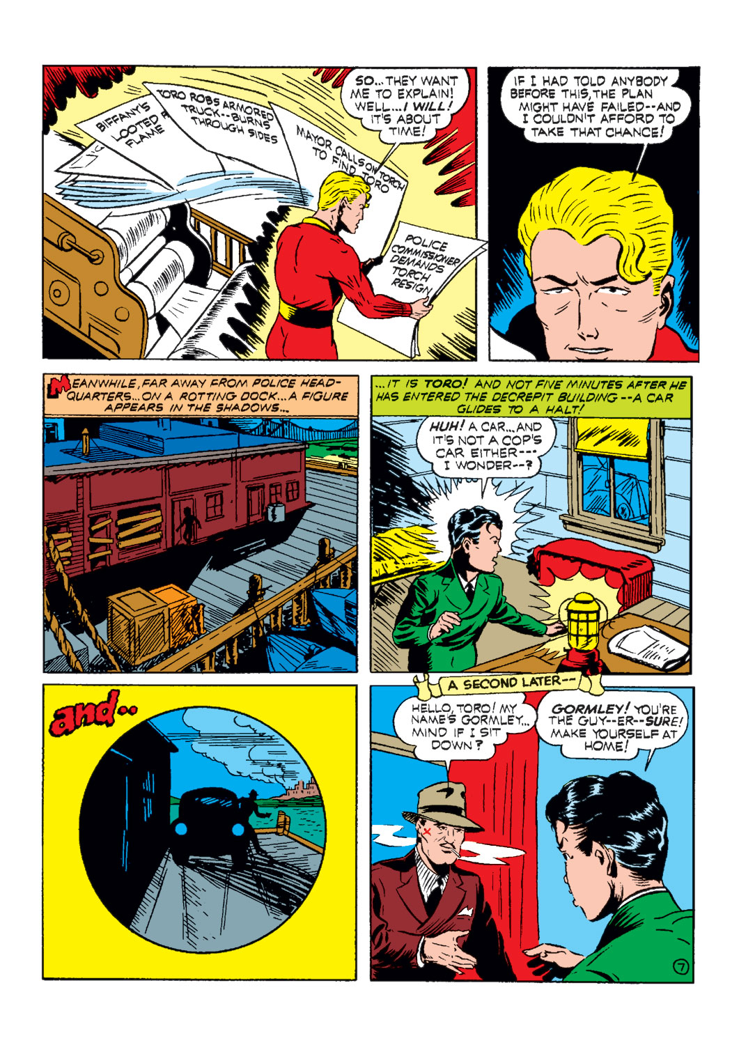 Read online The Human Torch (1940) comic -  Issue #4 - 9