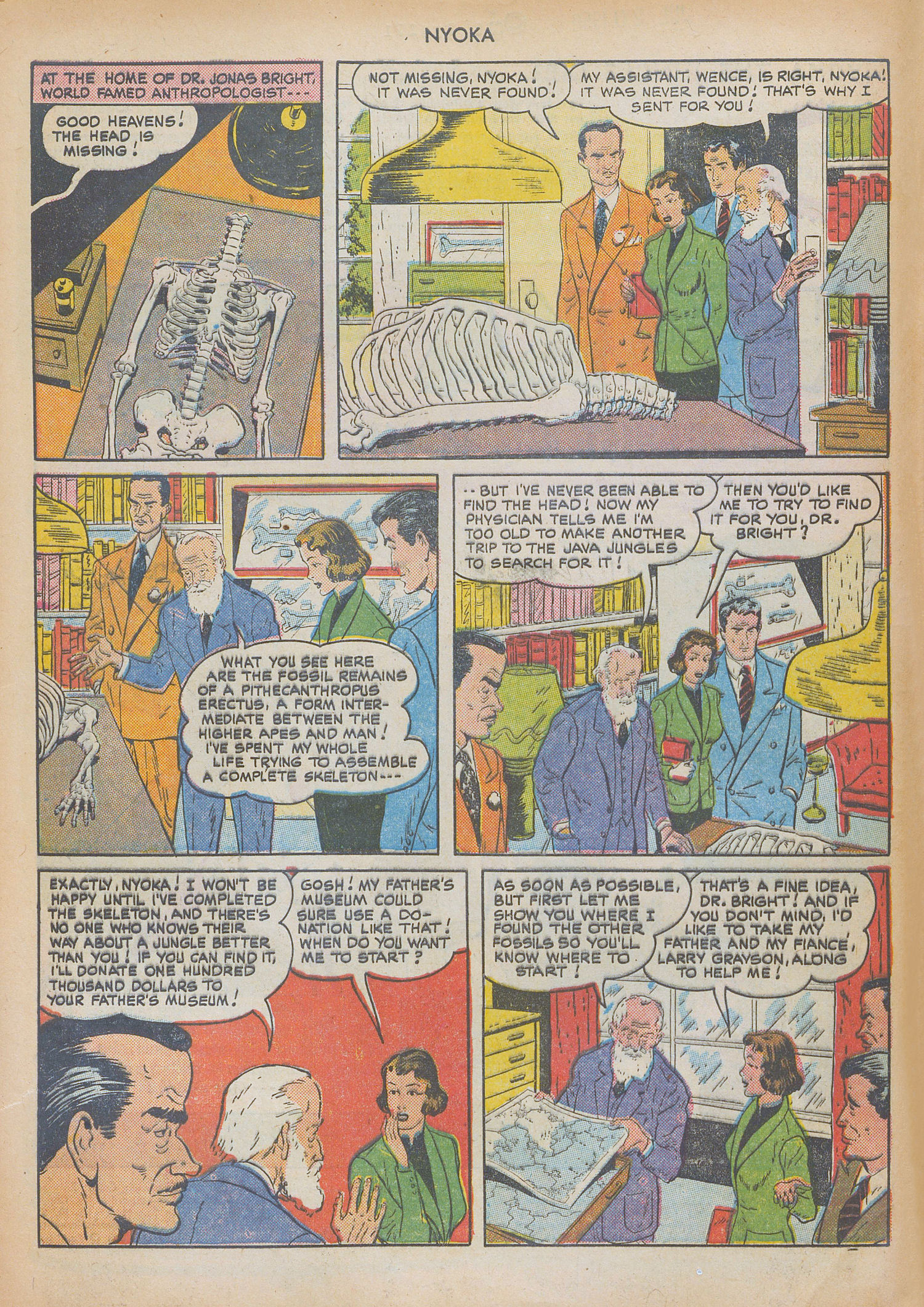 Read online Nyoka the Jungle Girl (1945) comic -  Issue #47 - 5