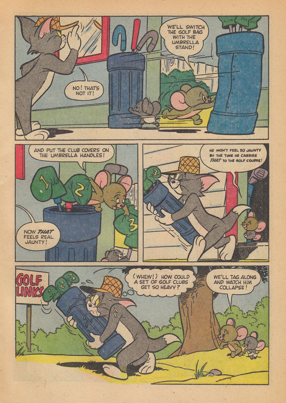 Read online Tom and Jerry's Summer Fun comic -  Issue #4 - 6