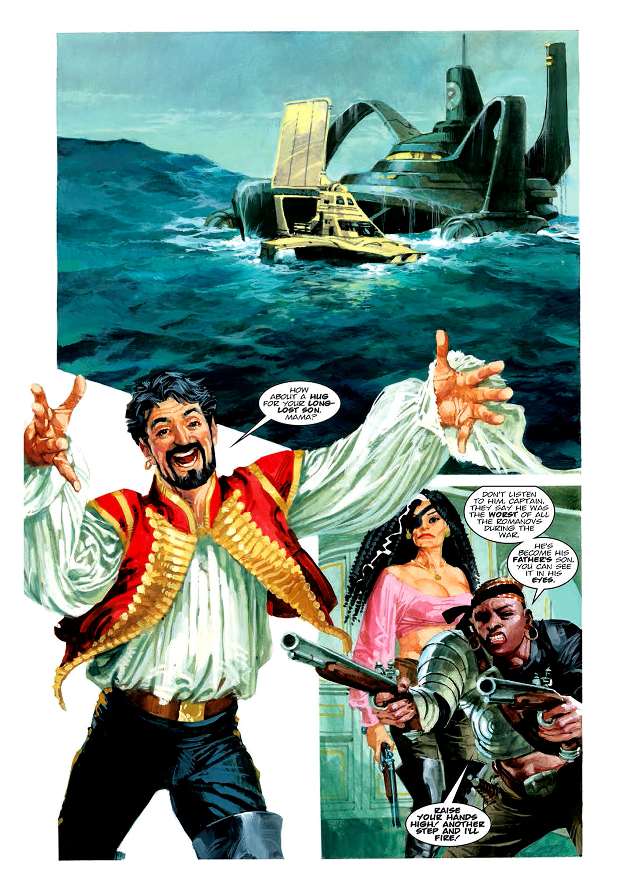 Read online Nikolai Dante comic -  Issue # TPB 6 - 121