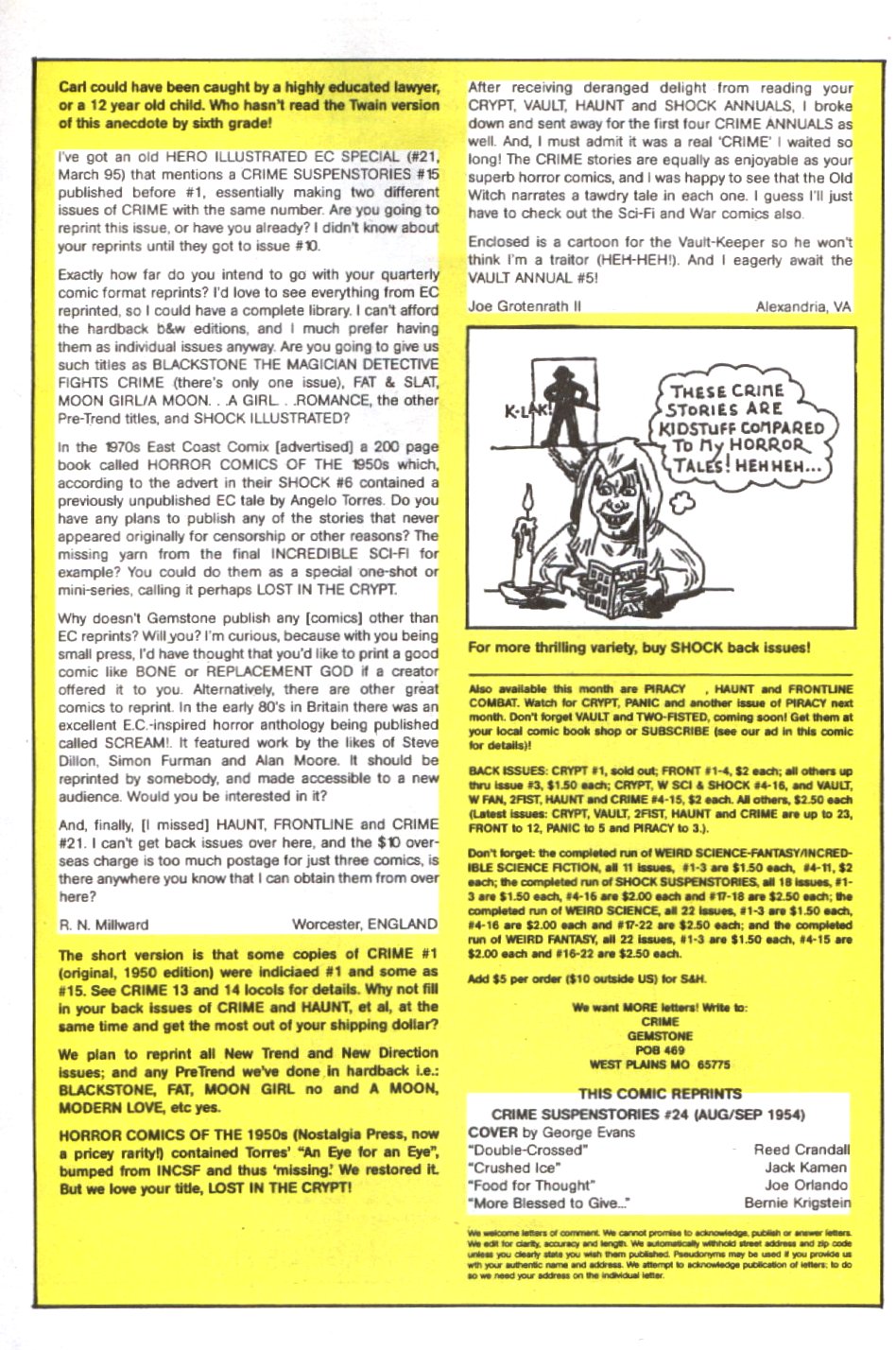 Read online Crime SuspenStories comic -  Issue #24 - 19