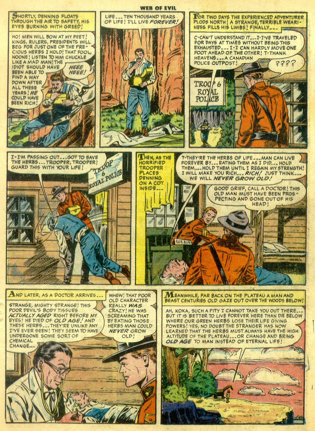 Read online Web of Evil comic -  Issue #21 - 16