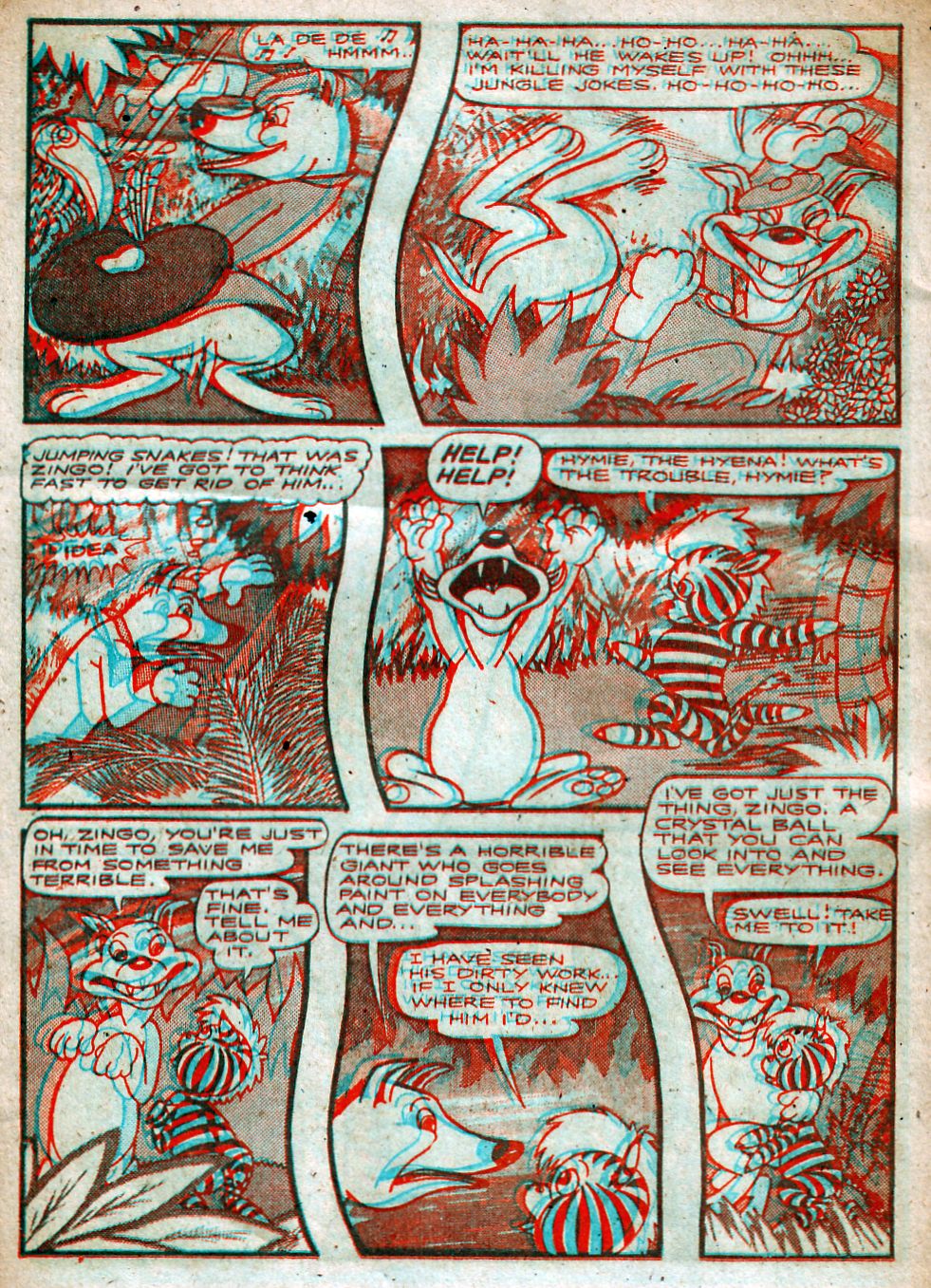 Read online 3-D Circus comic -  Issue # Full - 12