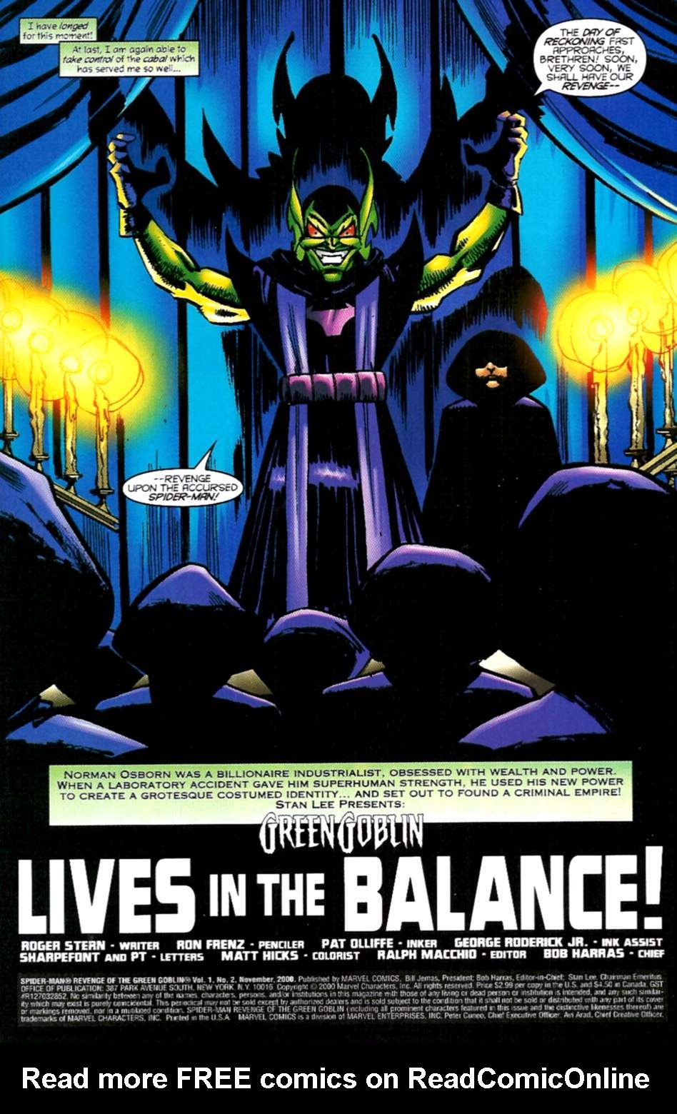 Read online Spider-Man: Revenge of the Green Goblin comic -  Issue #2 - 2