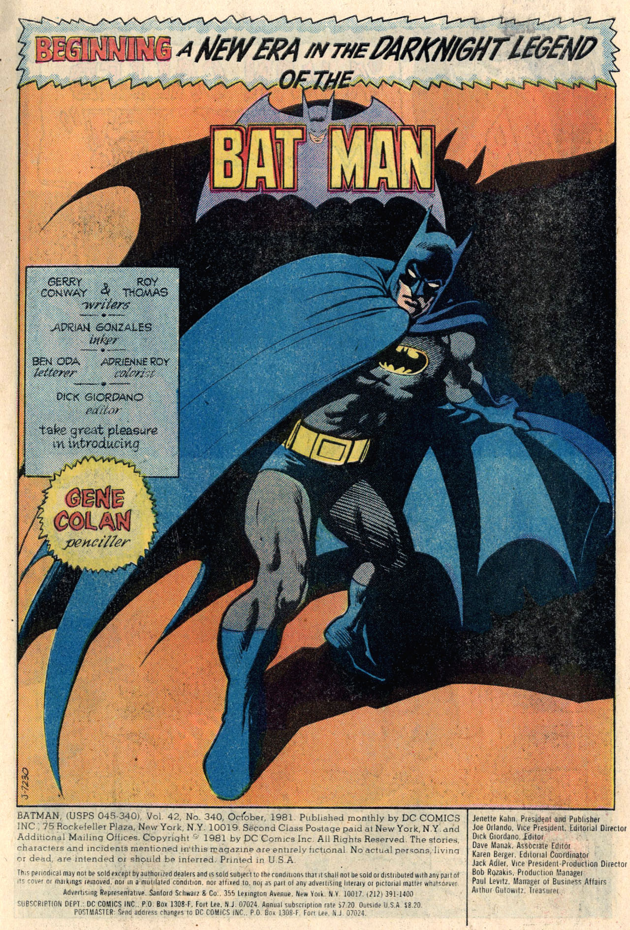 Read online Batman (1940) comic -  Issue #340 - 3