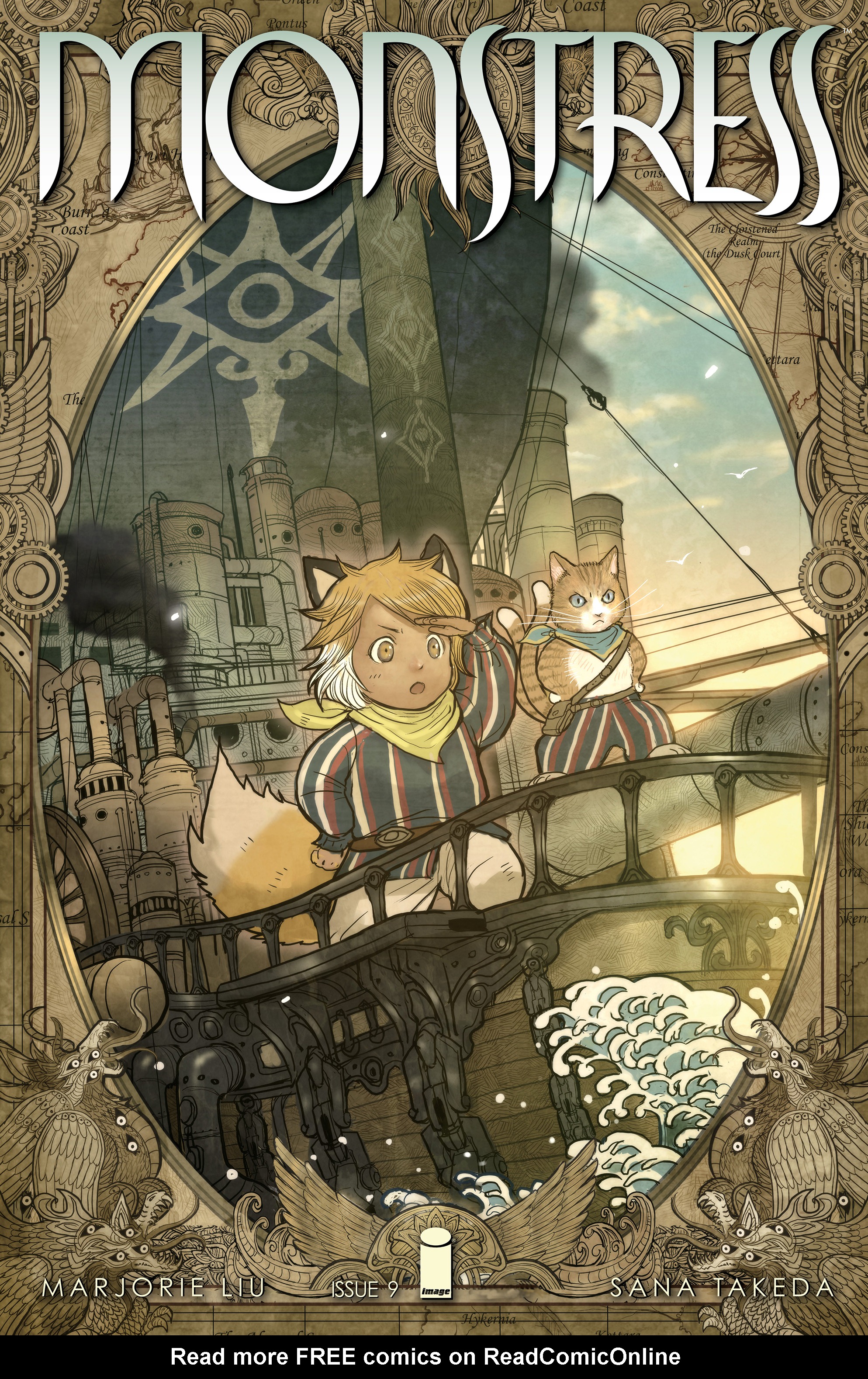 Monstress issue 9 - Page 1