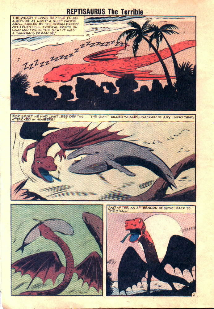 Read online Reptisaurus comic -  Issue #5 - 4