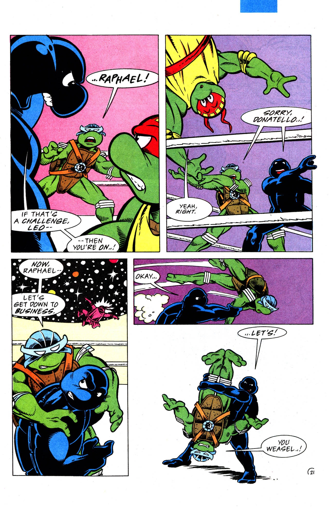Read online Teenage Mutant Ninja Turtles Adventures (1989) comic -  Issue #37 - 23