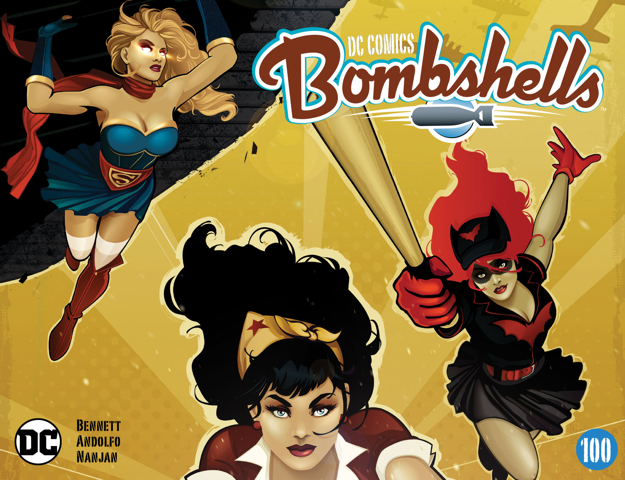 Read online DC Comics: Bombshells comic -  Issue #100 - 1