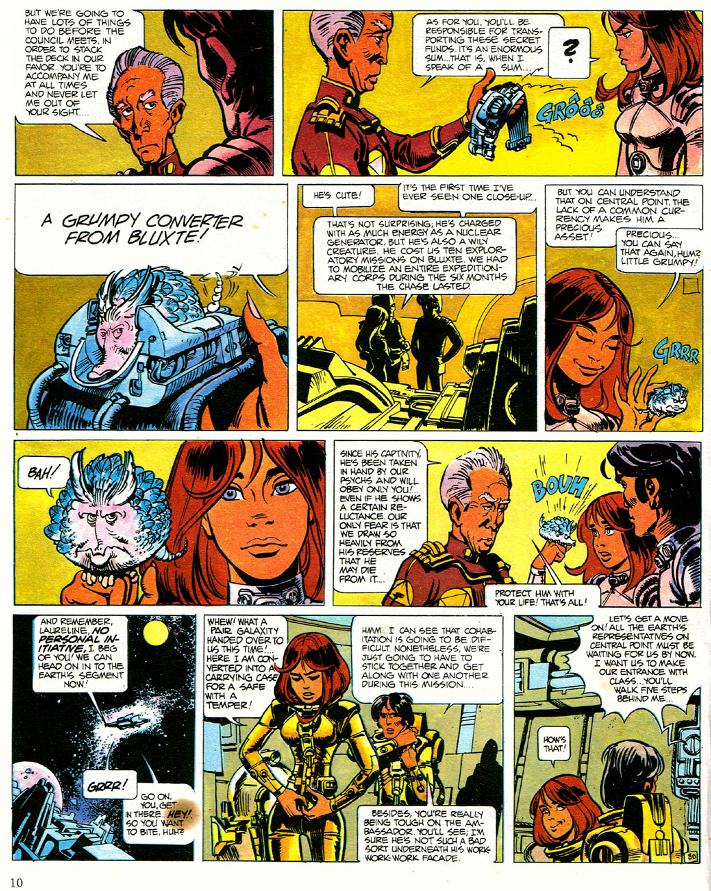 Read online Valerian and Laureline comic -  Issue #6 - 10