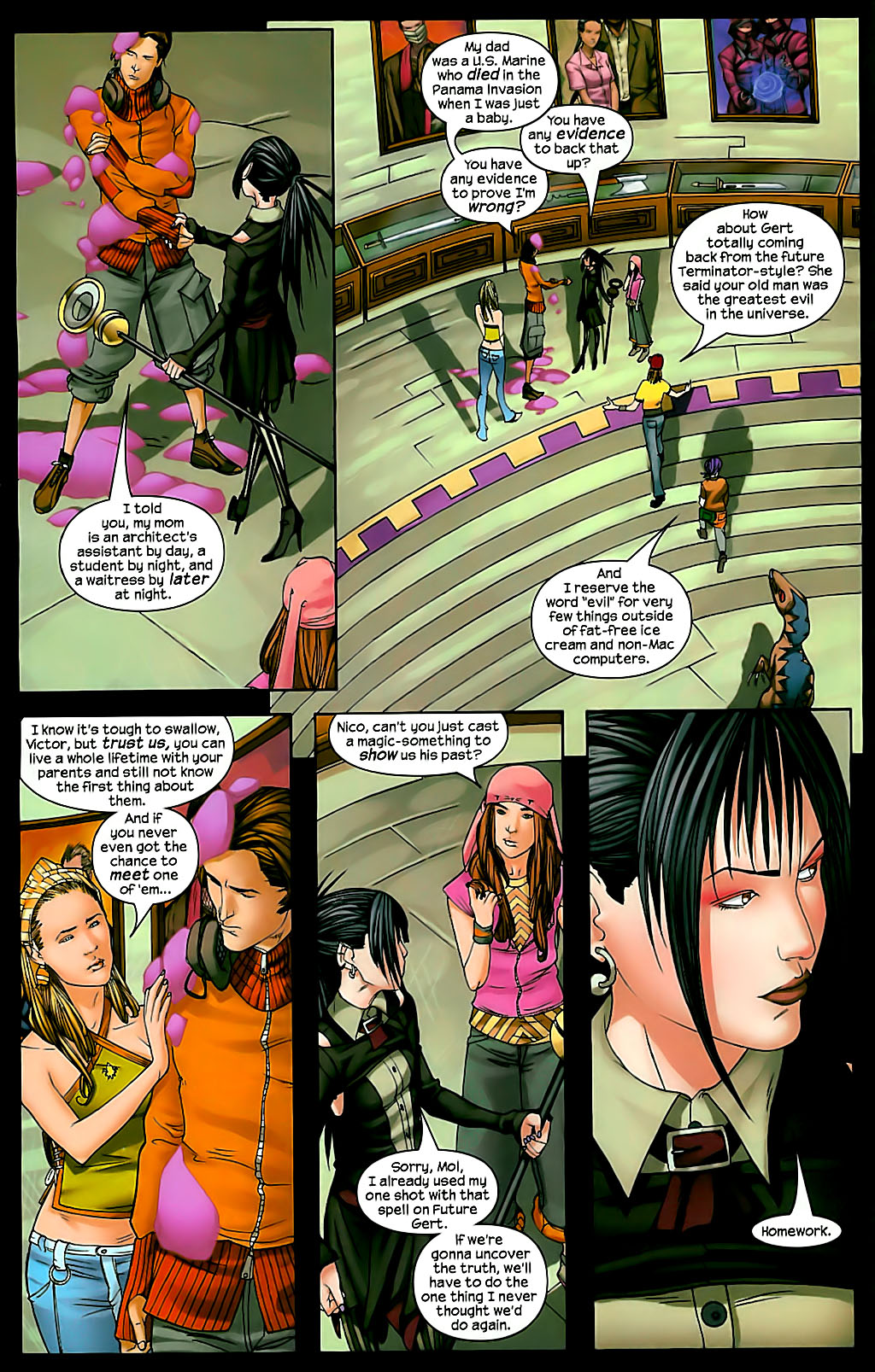 Read online Runaways (2005) comic -  Issue #4 - 14