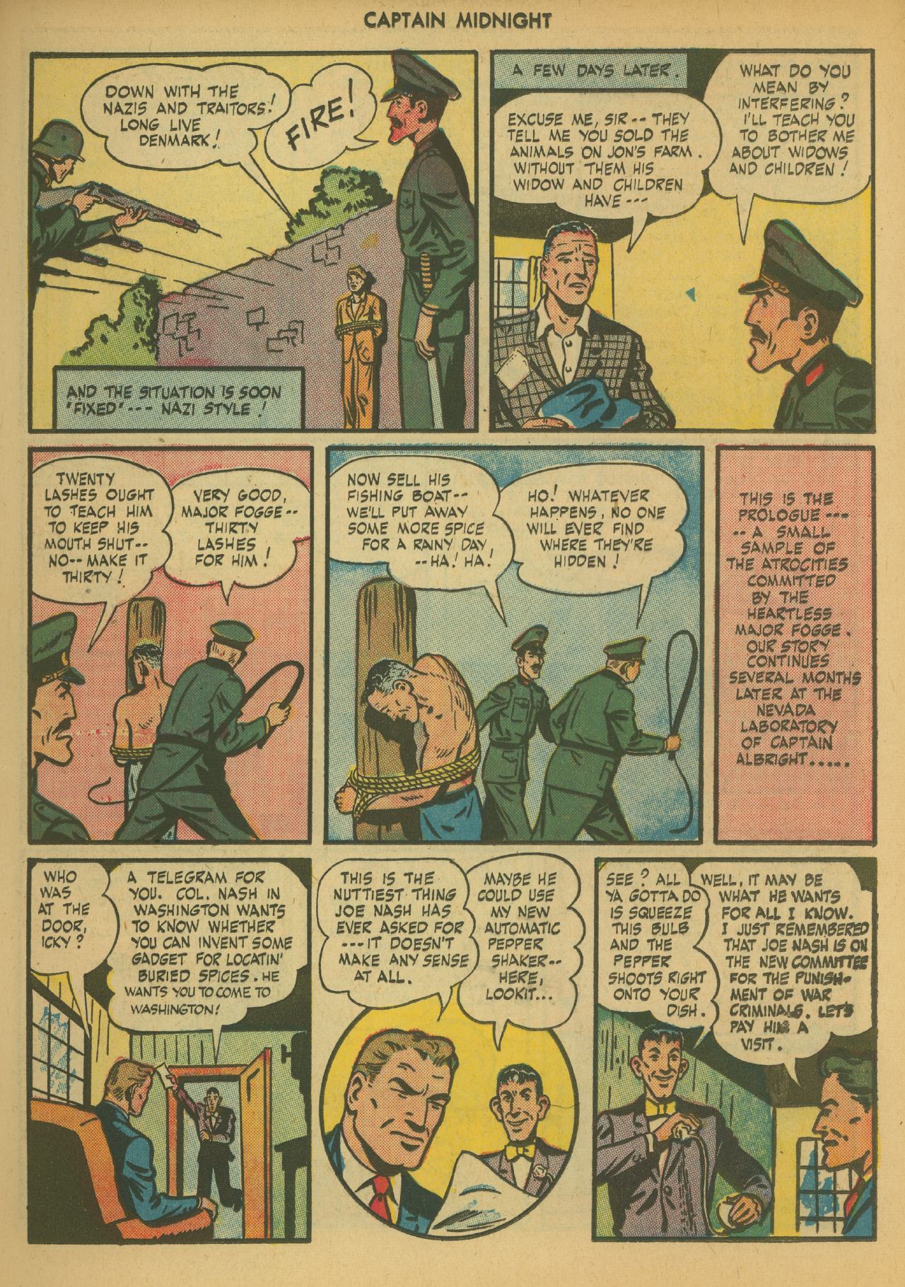 Read online Captain Midnight (1942) comic -  Issue #46 - 17