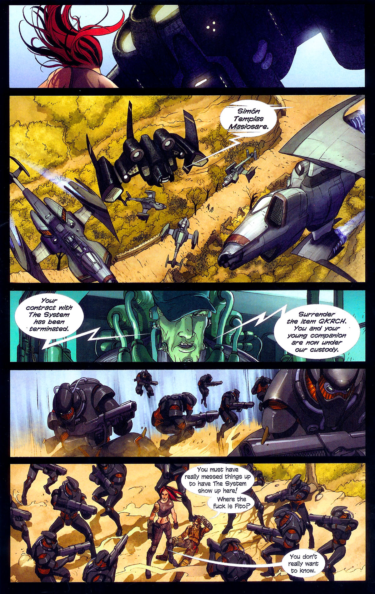 Read online El Arsenal: Unknown Enemy comic -  Issue #3 - 28