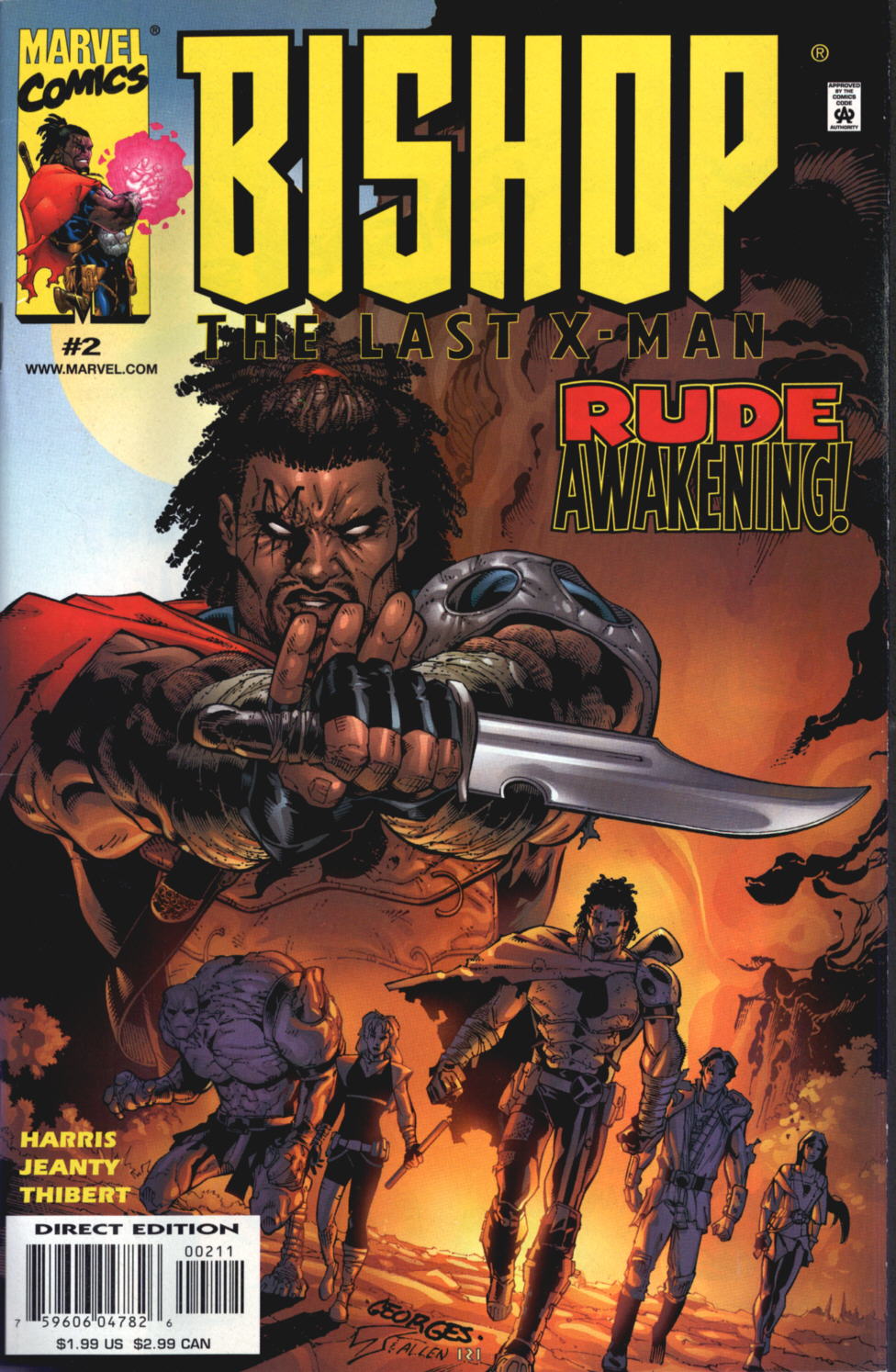 Read online Bishop: The Last X-Man comic -  Issue #2 - 1