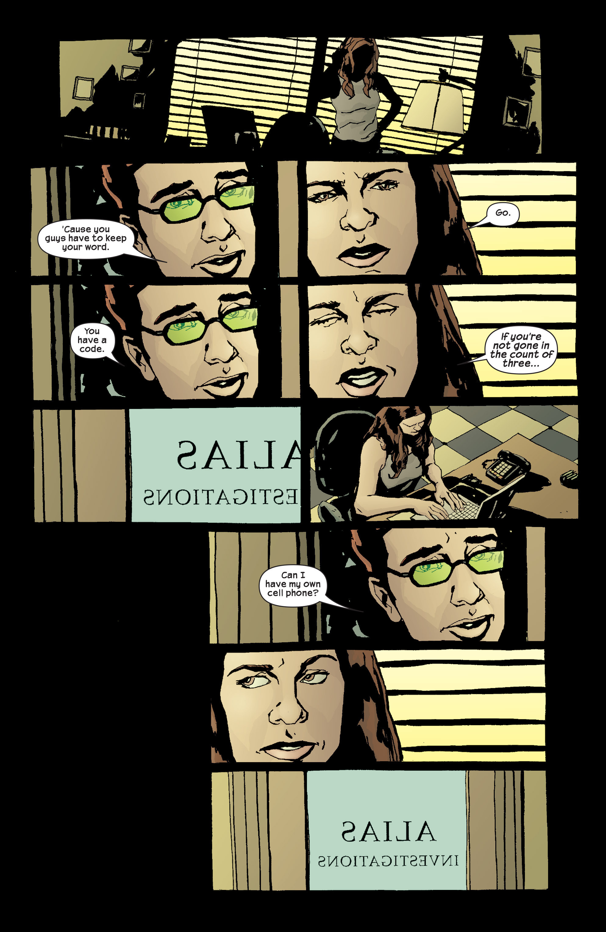 Read online Alias comic -  Issue #17 - 15