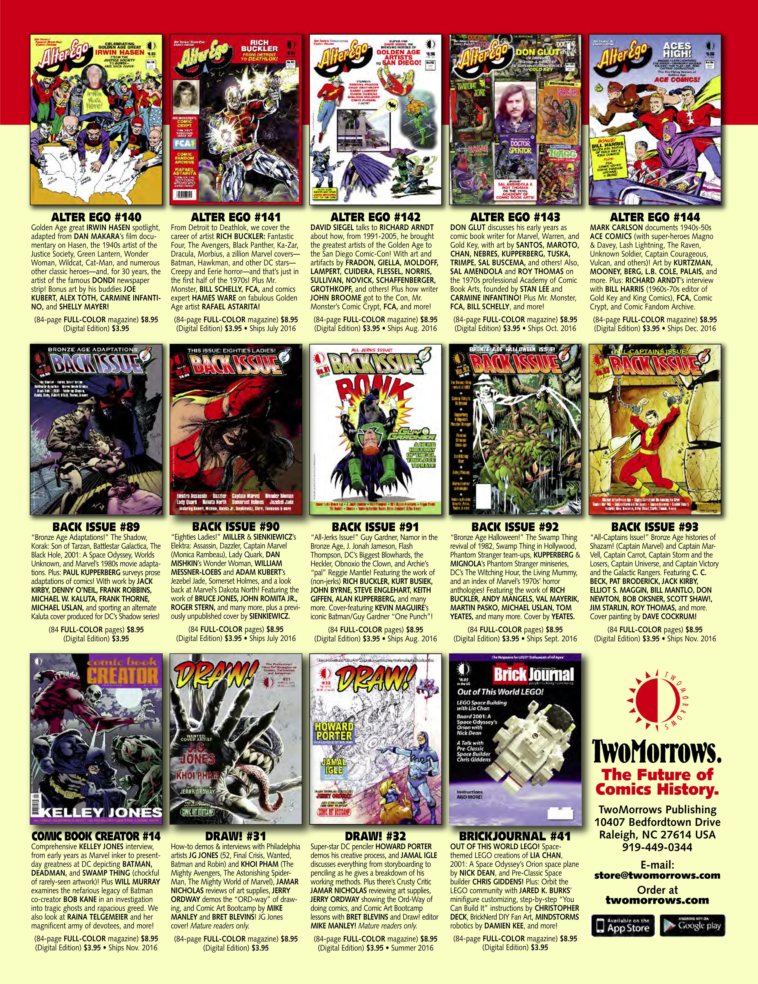 Read online The Jack Kirby Collector comic -  Issue #68 - 99