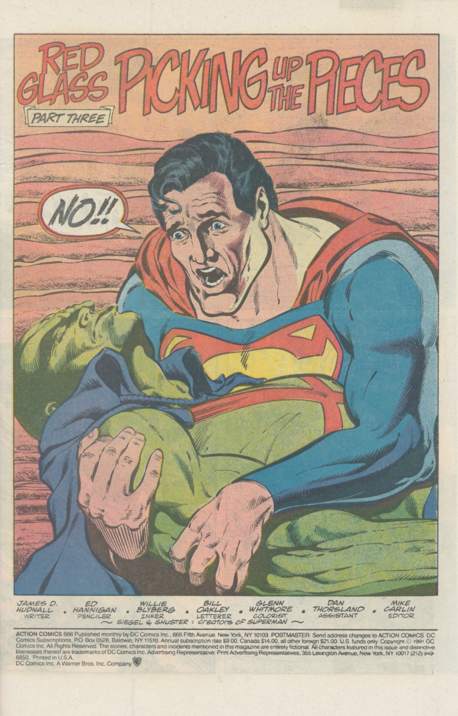 Read online Action Comics (1938) comic -  Issue #666 - 3