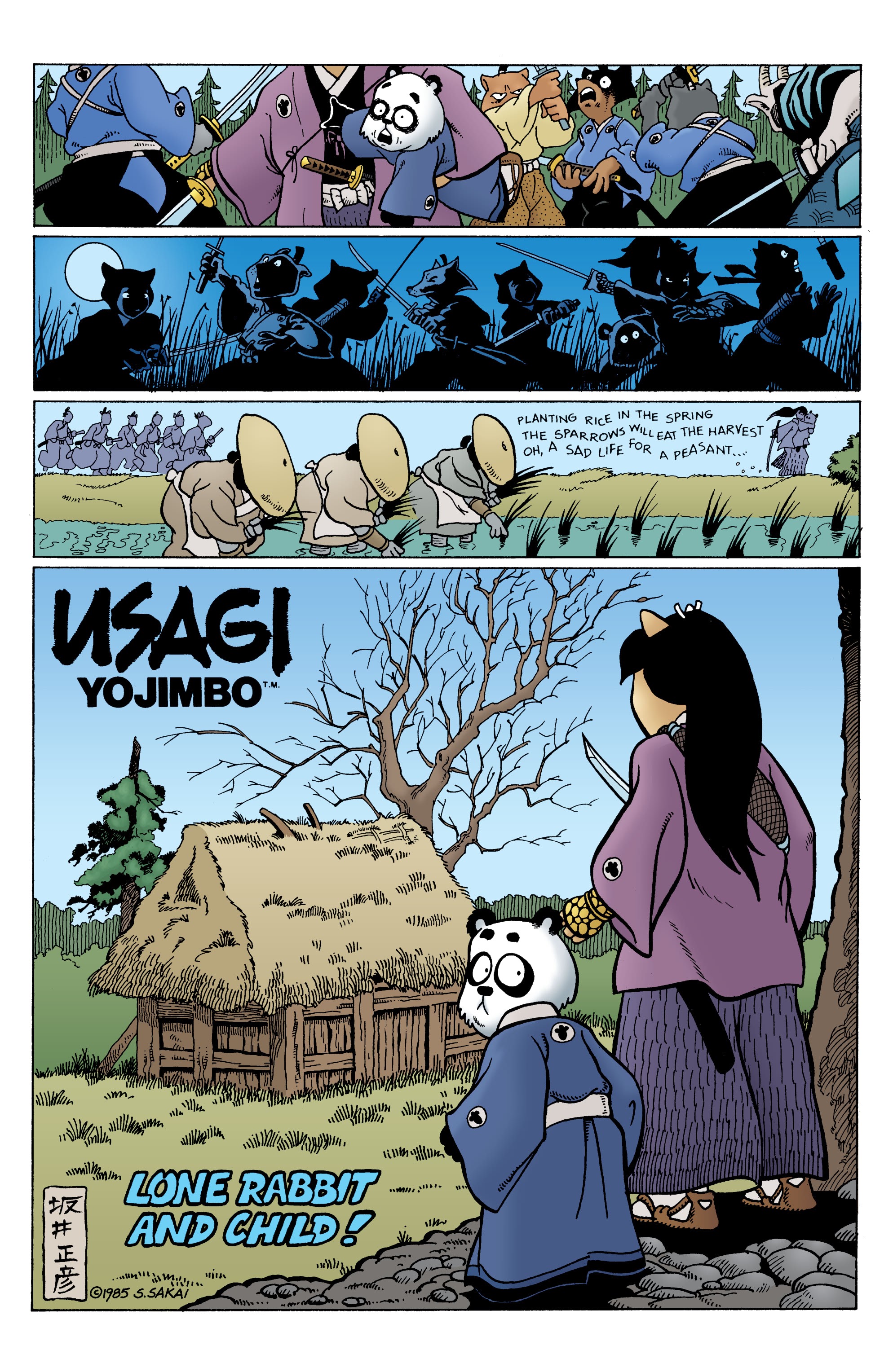 Read online Usagi Yojimbo Color Classics comic -  Issue #7 - 3