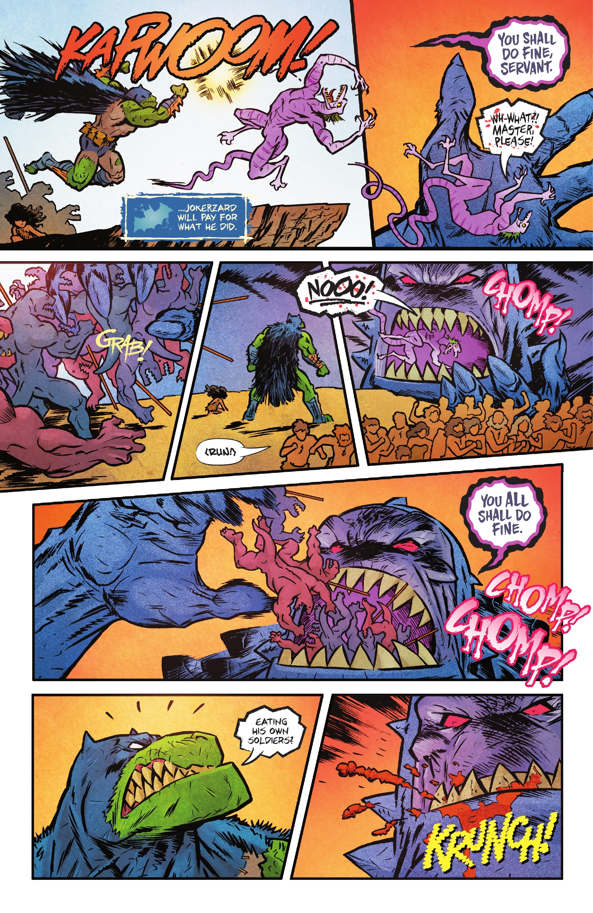 Read online The Jurassic League comic -  Issue #6 - 12