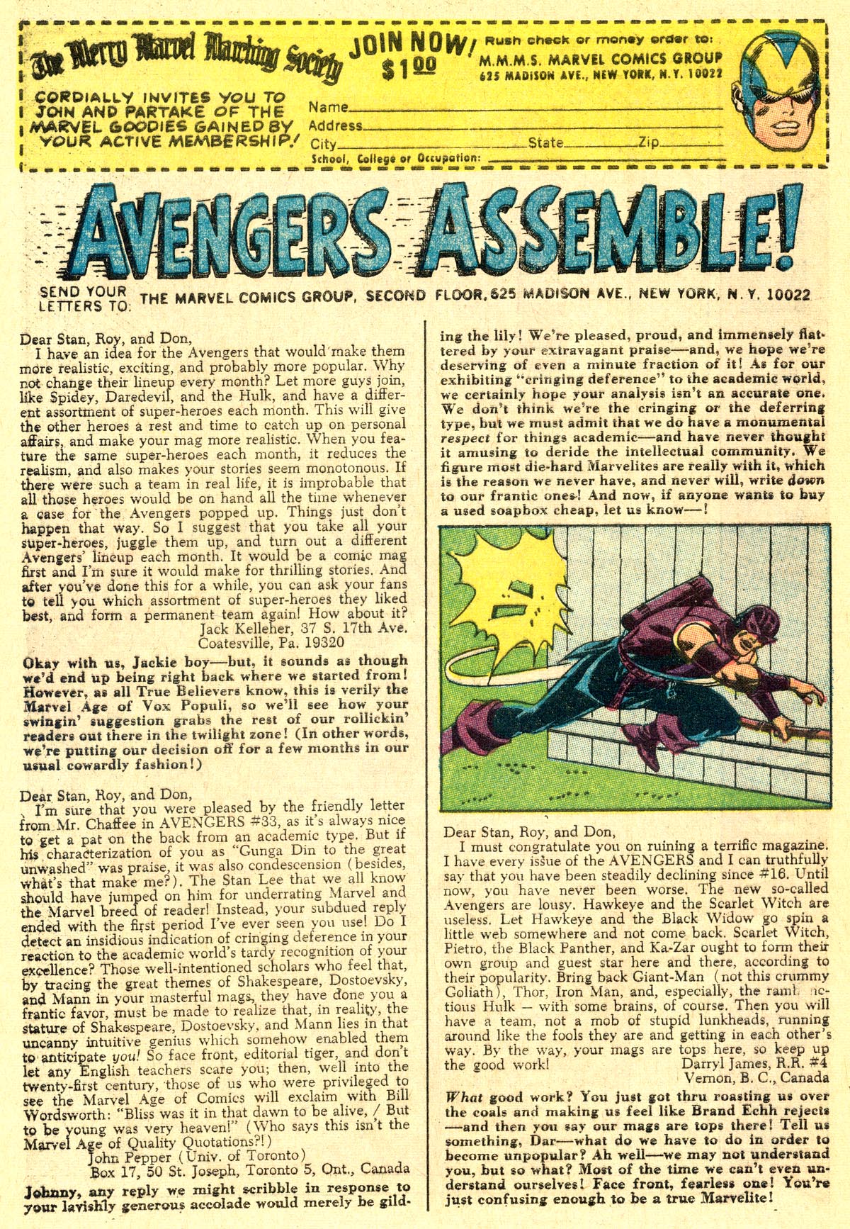 Read online The Avengers (1963) comic -  Issue #37 - 32